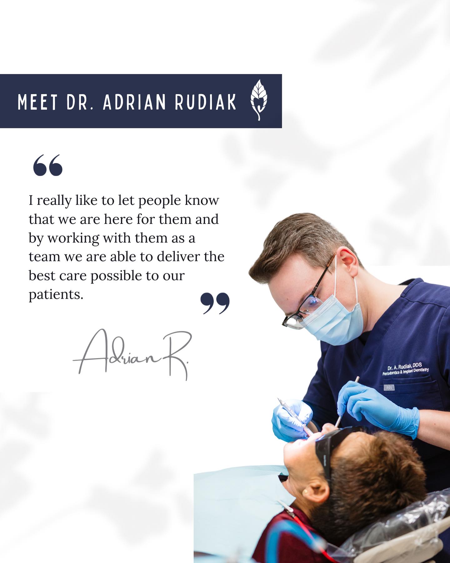 Prestige - MEET DR. ADRIAN RUDIAK Dr. Adrian Rudiak is our respected ...