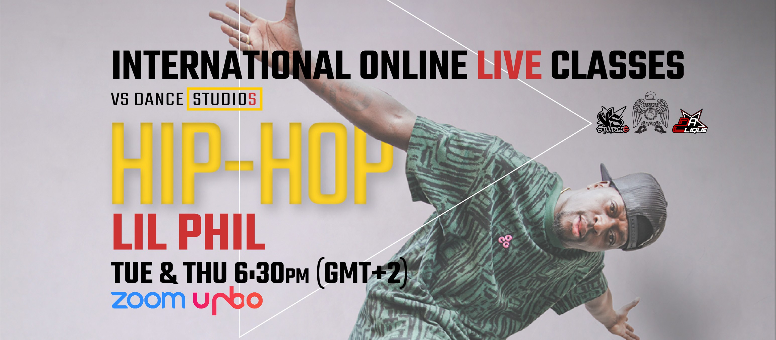 HIP-HOP with Lil Phil | BELGIUM | ONLINE LIVE CLASS | VS Studios