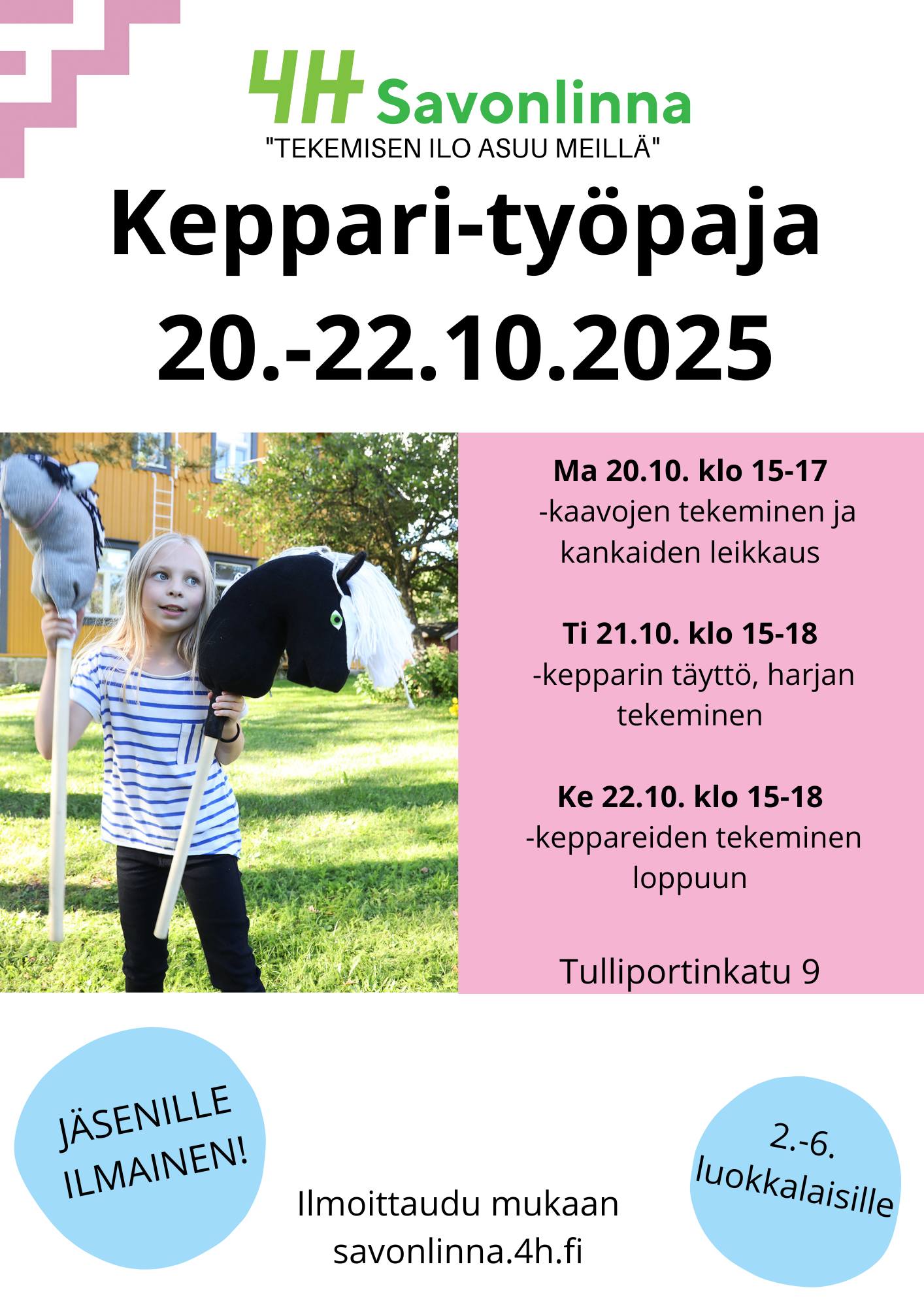 savonlinnan-4h-yhdistys-uusi-kerho-alkaa-kepparikerho-torstaisin-klo