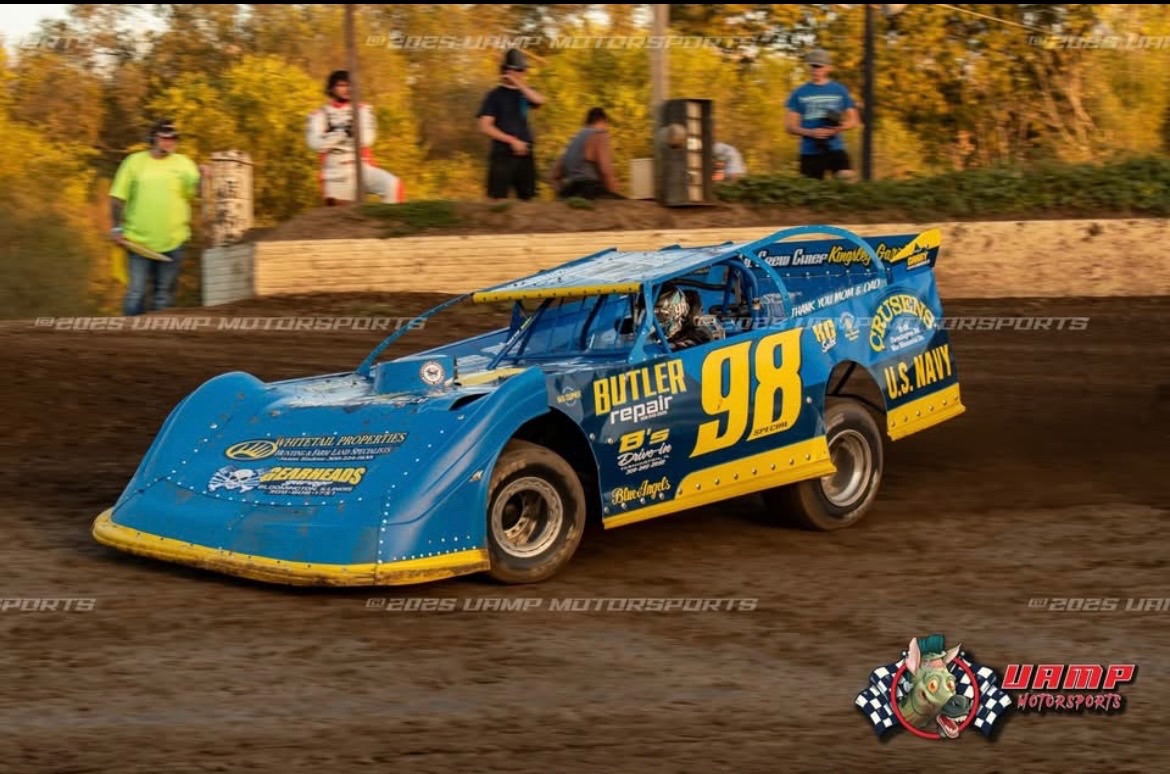 Blue Angels Tribute Race Car Visit at Hy-Vee