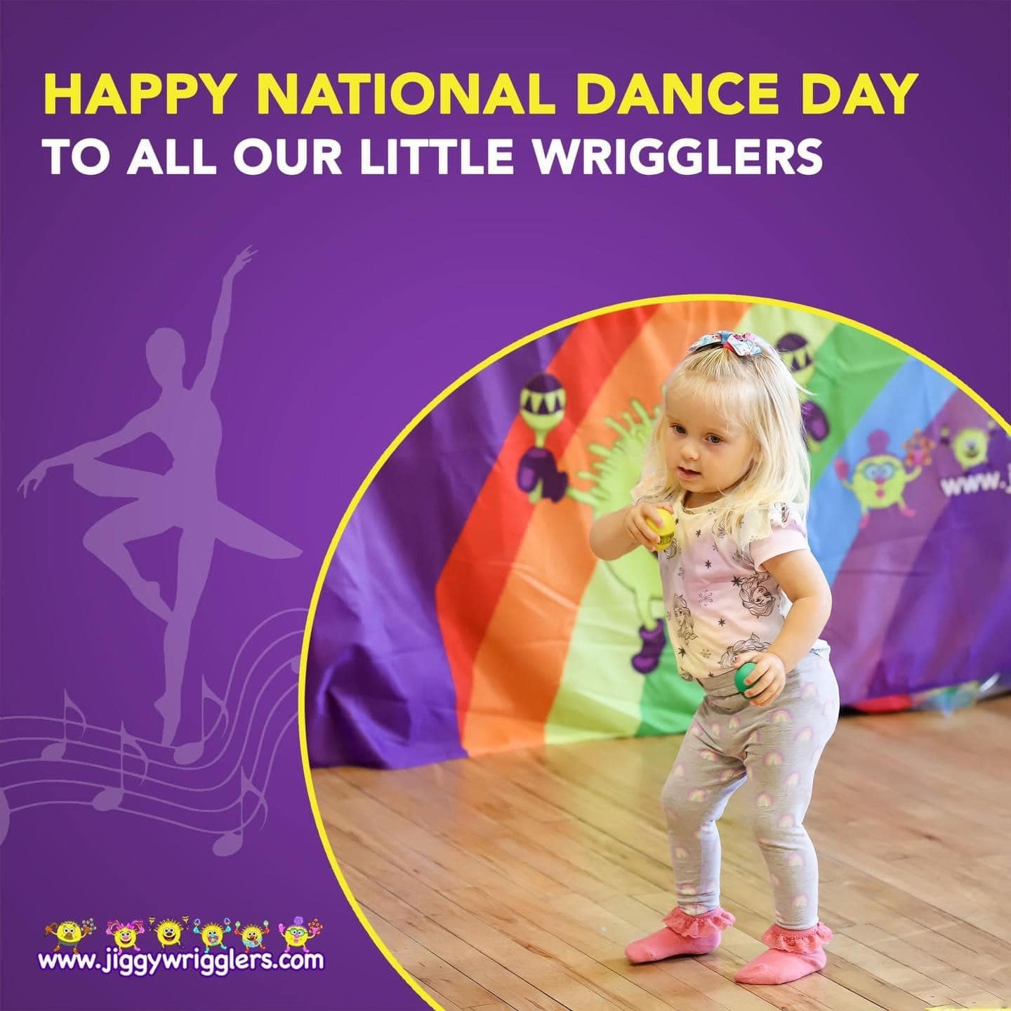 Jiggy - 🎉🕺🎶 Happy National Dance Day! 🎶🕺🎉 Get ready to groove, wiggle ...