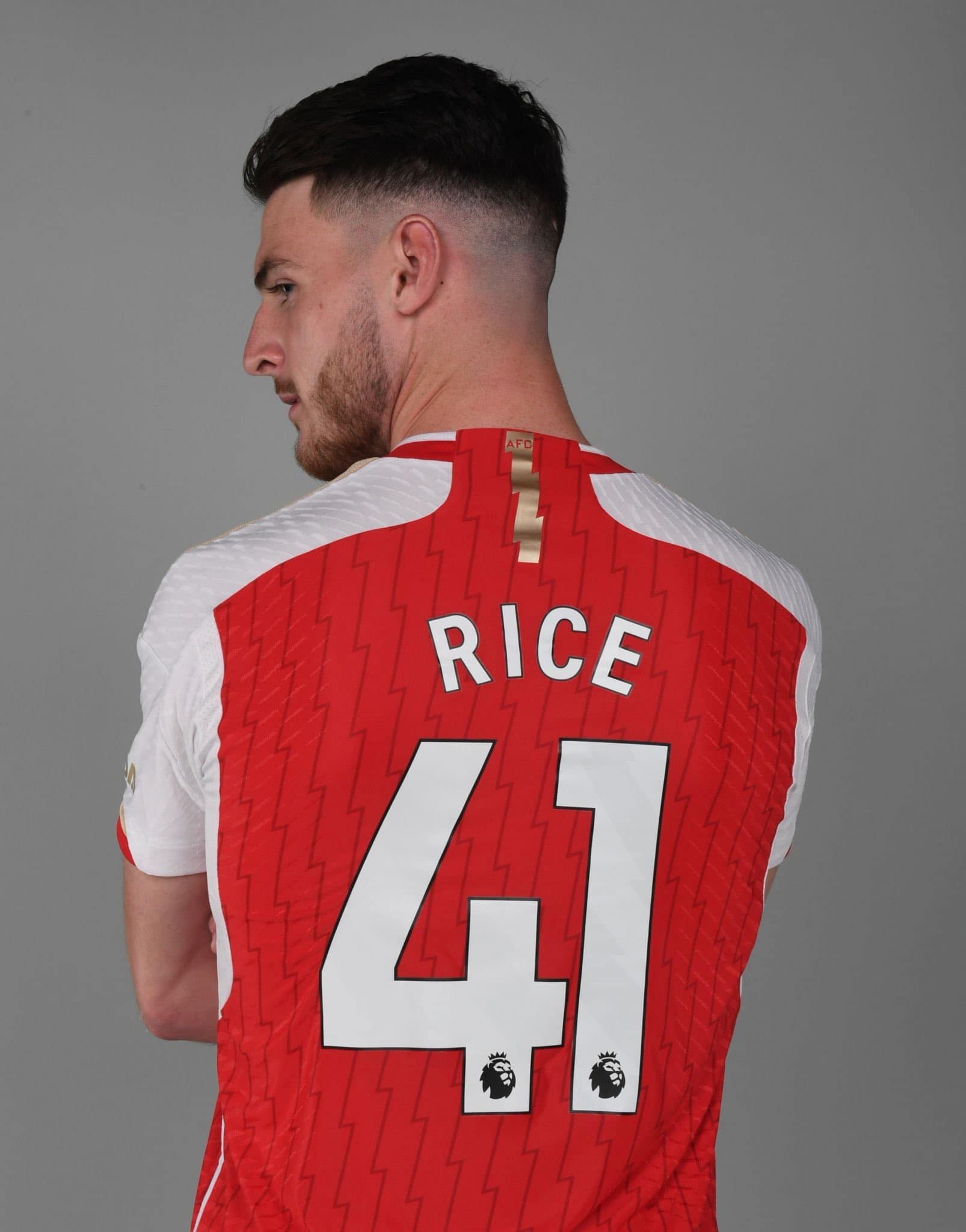 Declan Rice has already chosen the #41 shirt at Arsenal. [Alex crook]