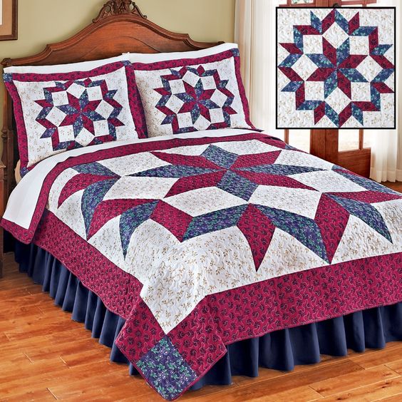 CK - Would this quilt look good in your room? I found free patterns ...