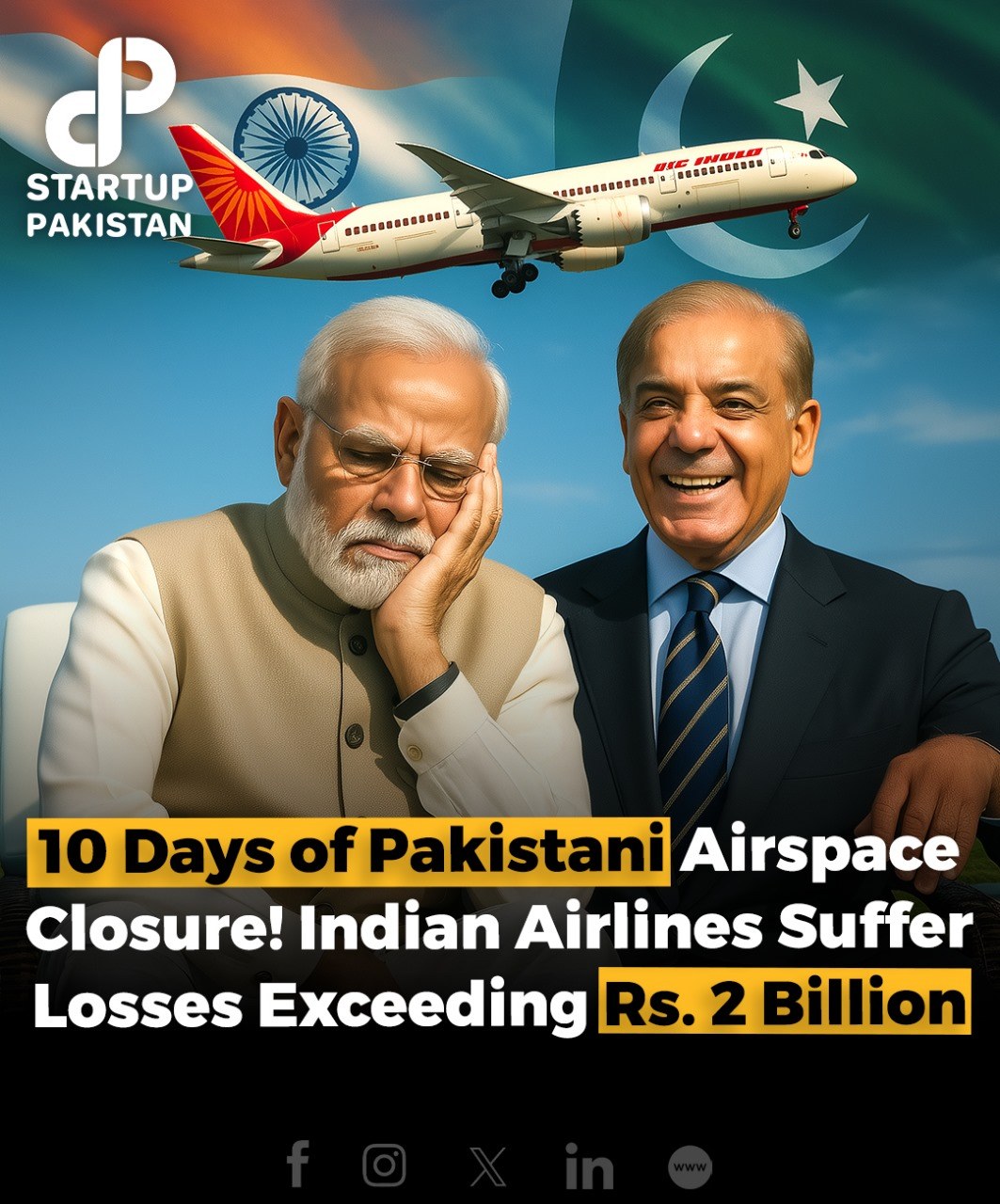 Pakistan’s closure of its airspace for... - Startup Pakistan | Facebook