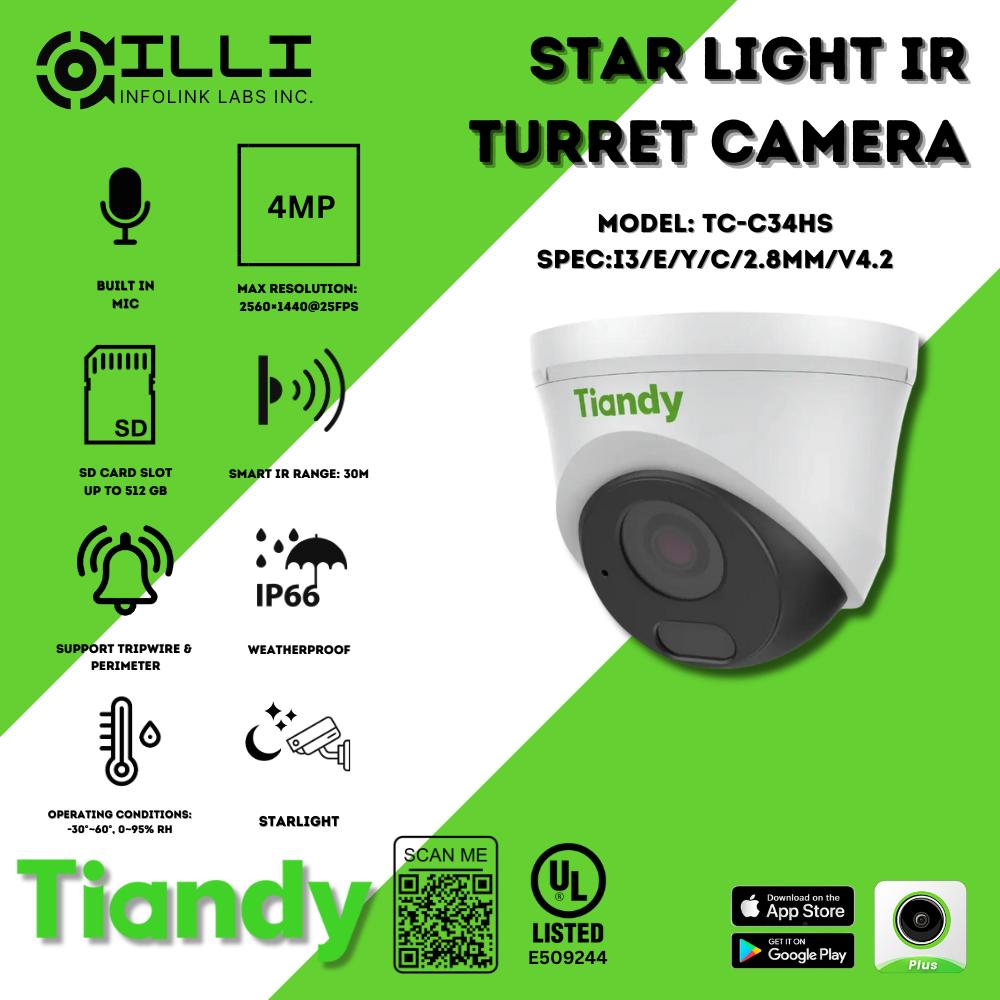 InfoLink - Innovating the Future of Security Model: TC-C34HS Spec:I3/E ...