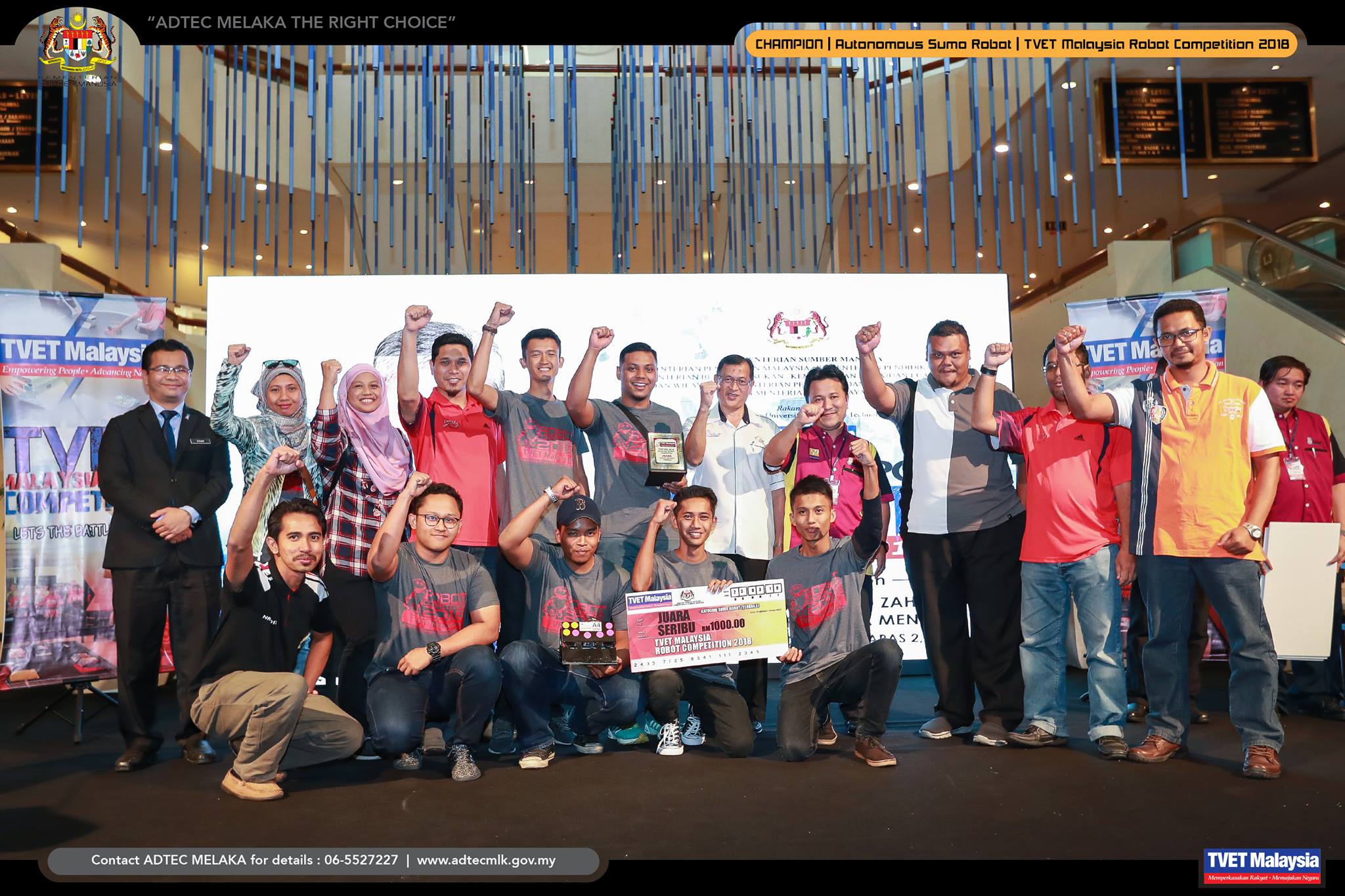 tahniah ADTEC MELAKA... 🏆🥇... - Kelab Alumni ADTEC Melaka