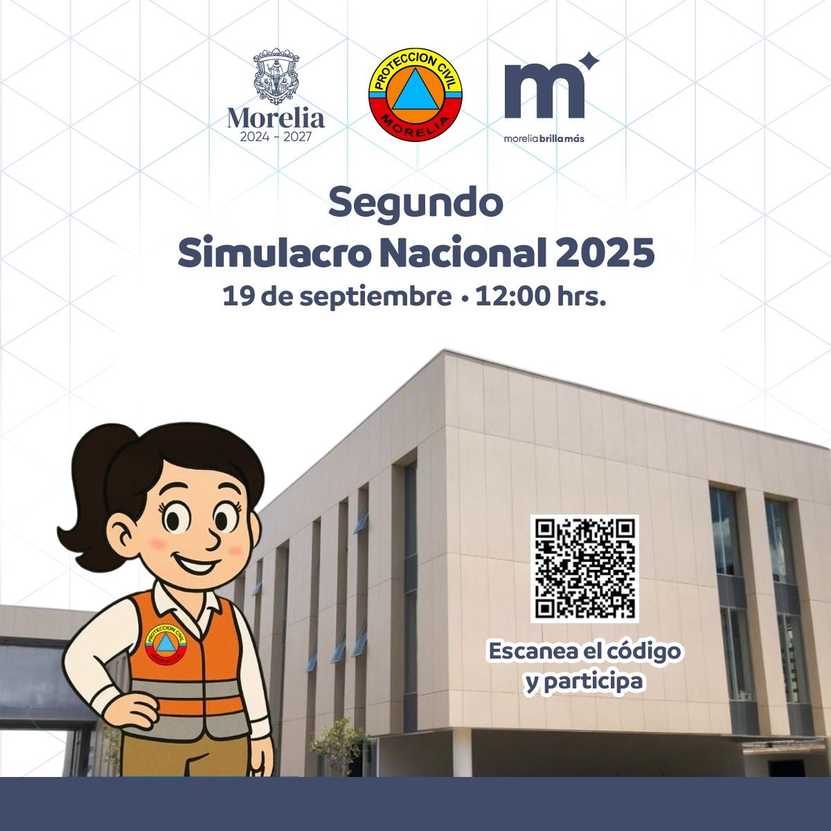 📢 Recuerda participar en el Segundo Simulacro Nacional 2025. Este ...