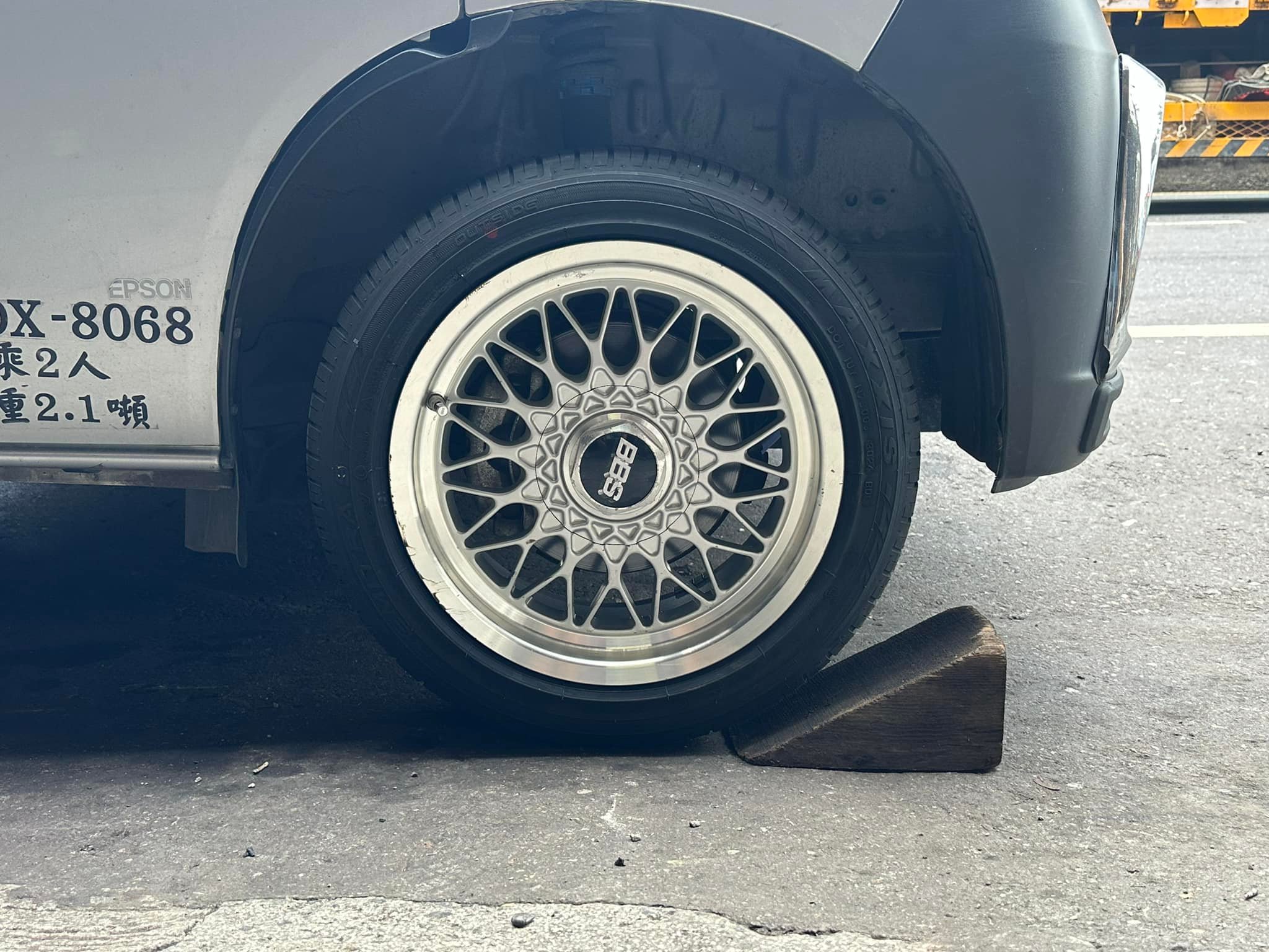 出售日本二手BBS GERMANY RG024 15 尺寸15×7J +38 5H PCD114.3 (無變形