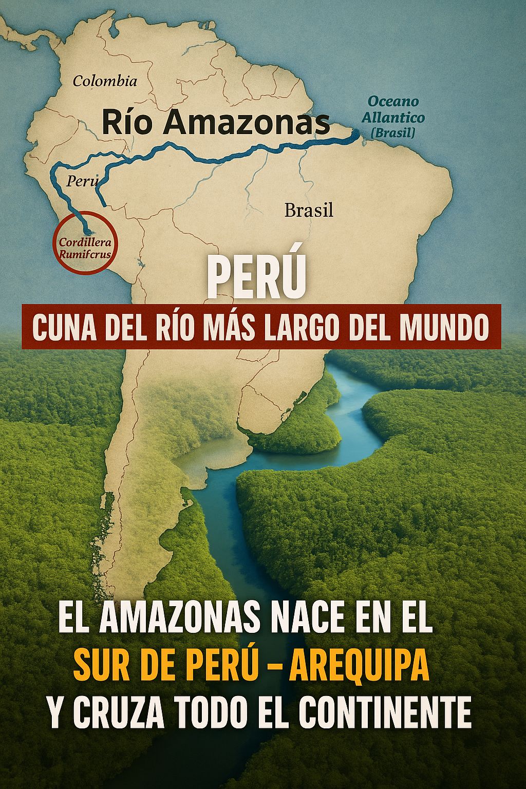 Reflexiones 365 - 🇵🇪 El Perú es la cuna del río más largo... | Facebook