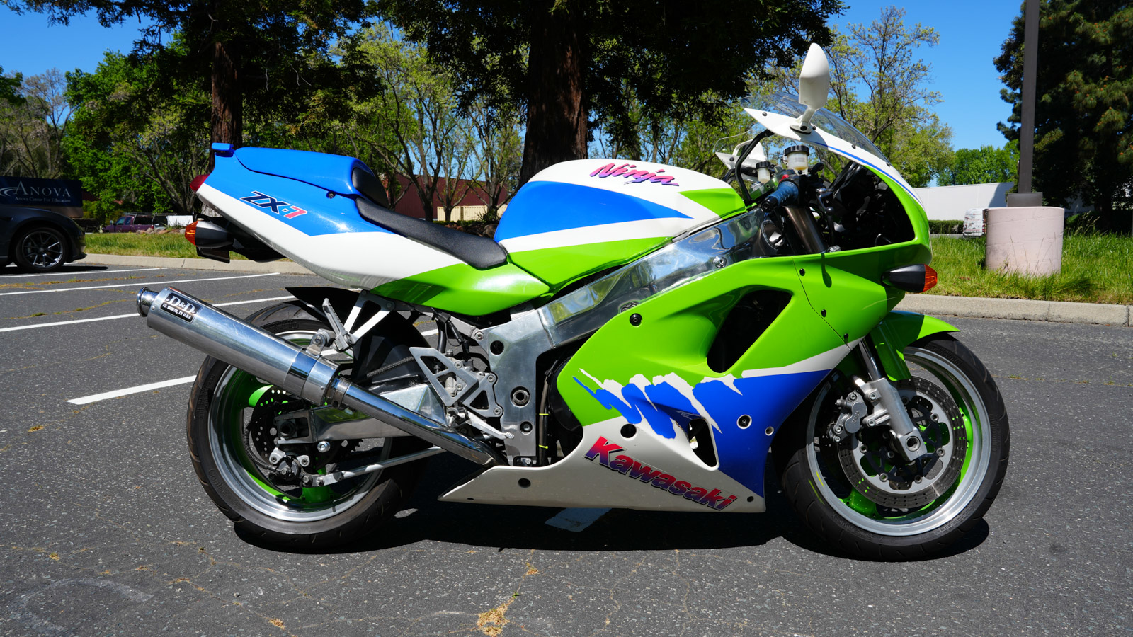 1993 Kawasaki 750sx first build completed after 30 years
