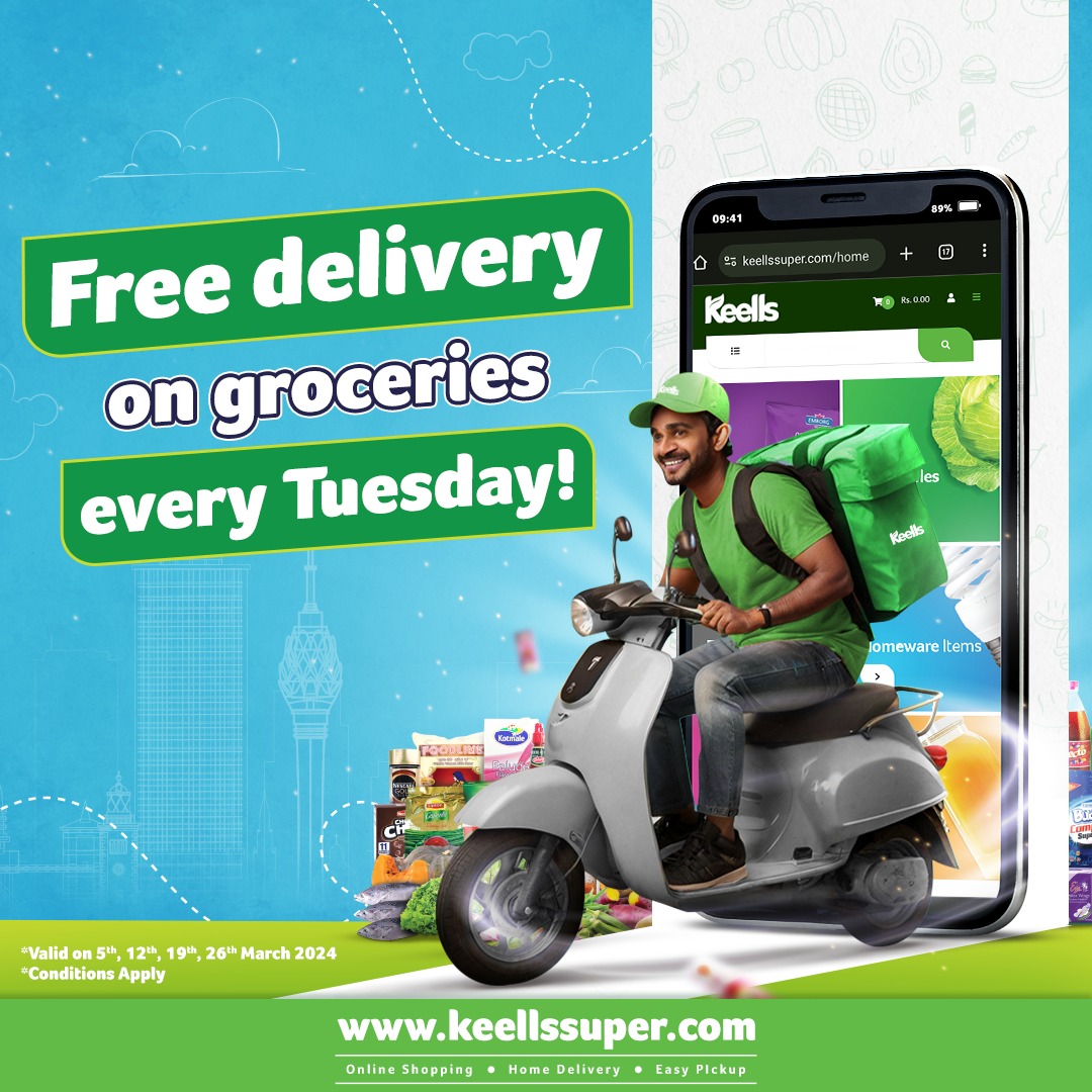 Keells - Enjoy Free Delivery every Tuesday! Don't miss... | Facebook
