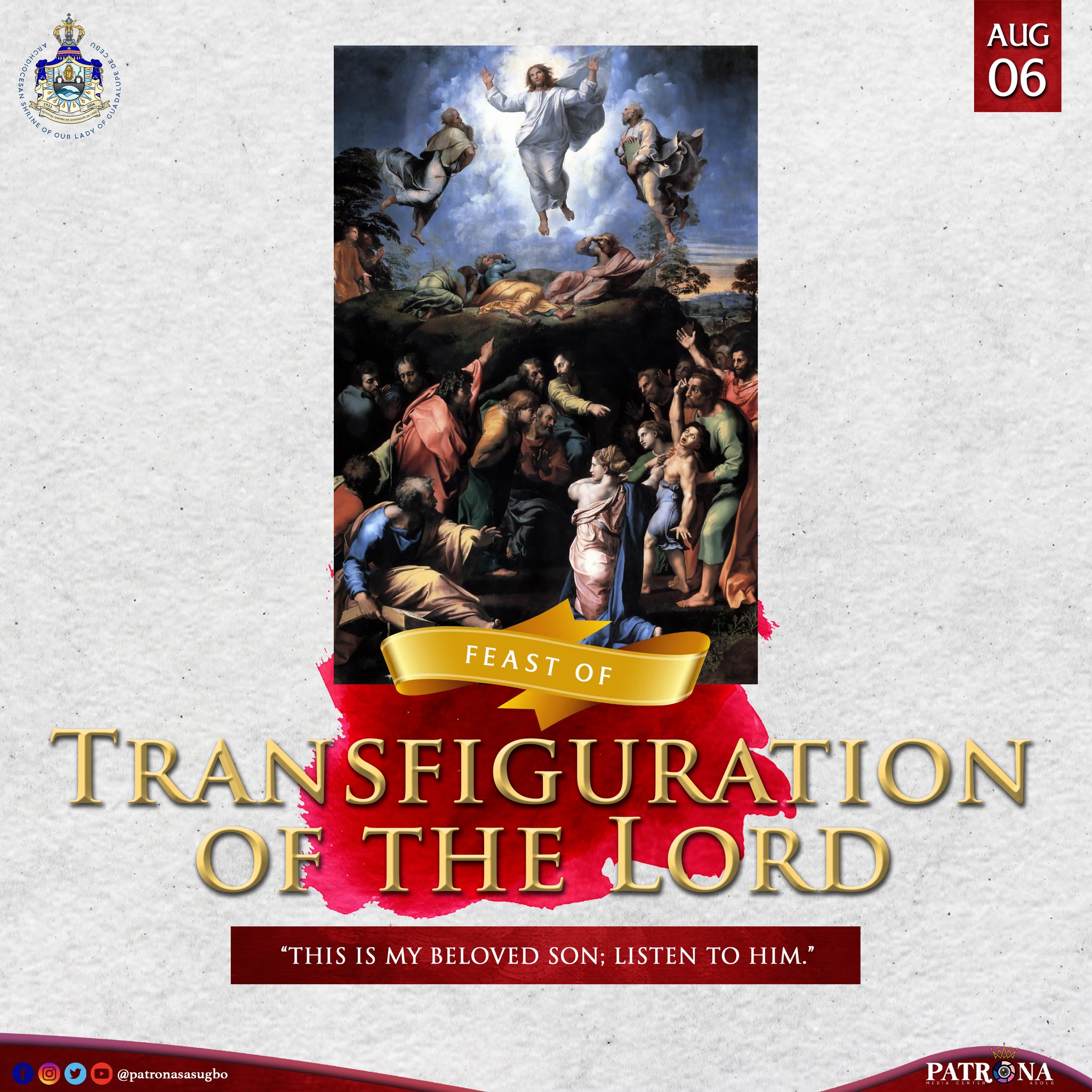 The Archdiocesan - THE TRANSFIGURATION OF THE LORD August 6, 2024 After ...