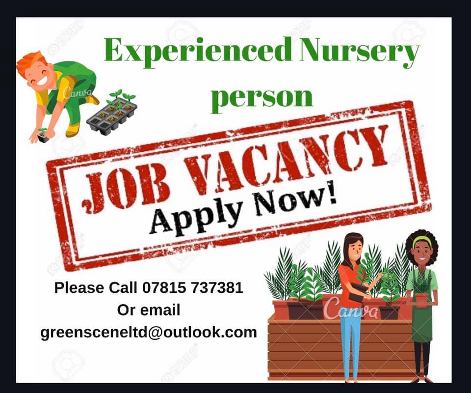 Part Time Job Opportunity Please Share Greenscene Garden Centre Facebook