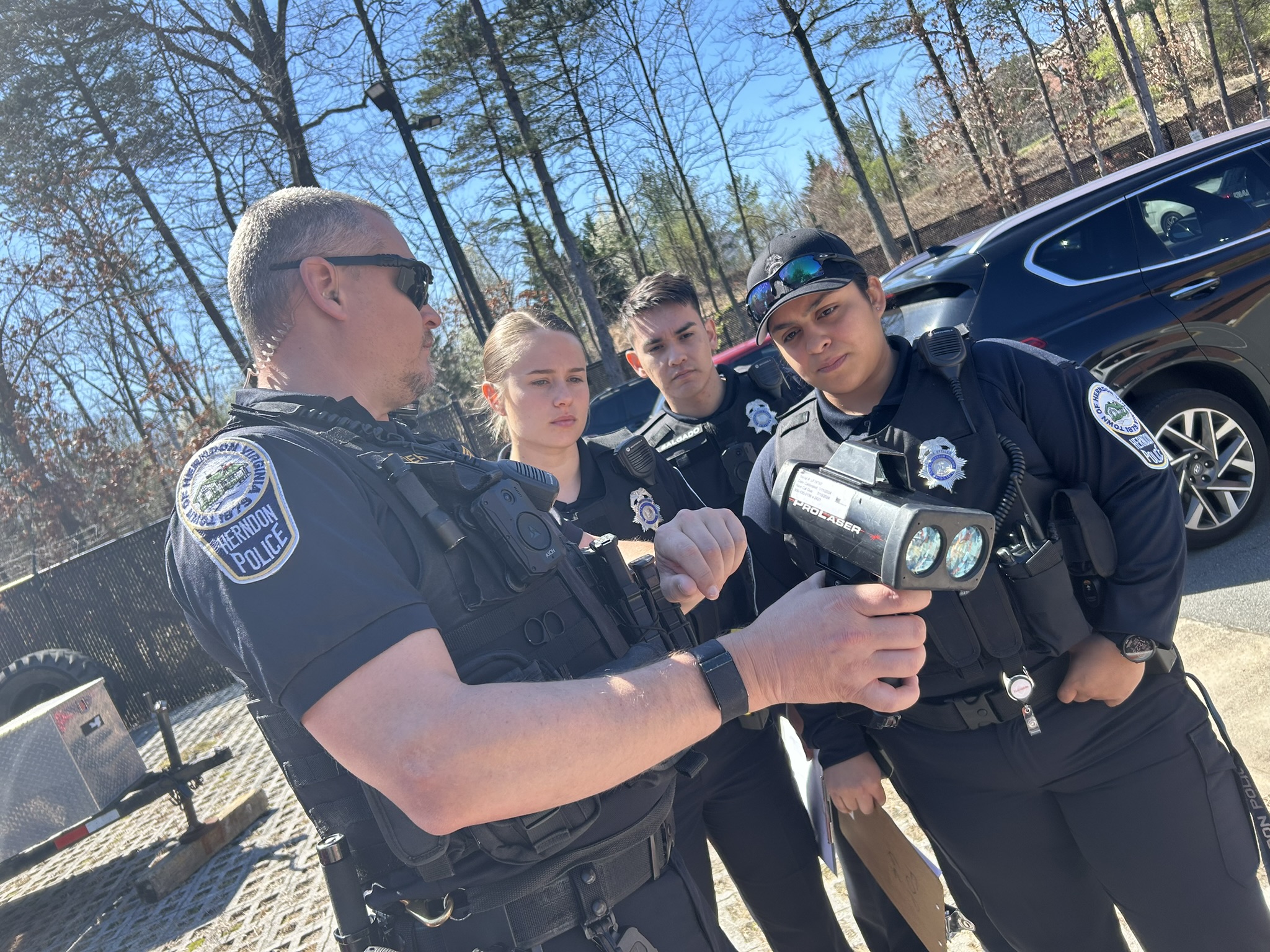 Senior Sergeant Rider shows... - Herndon Police Department
