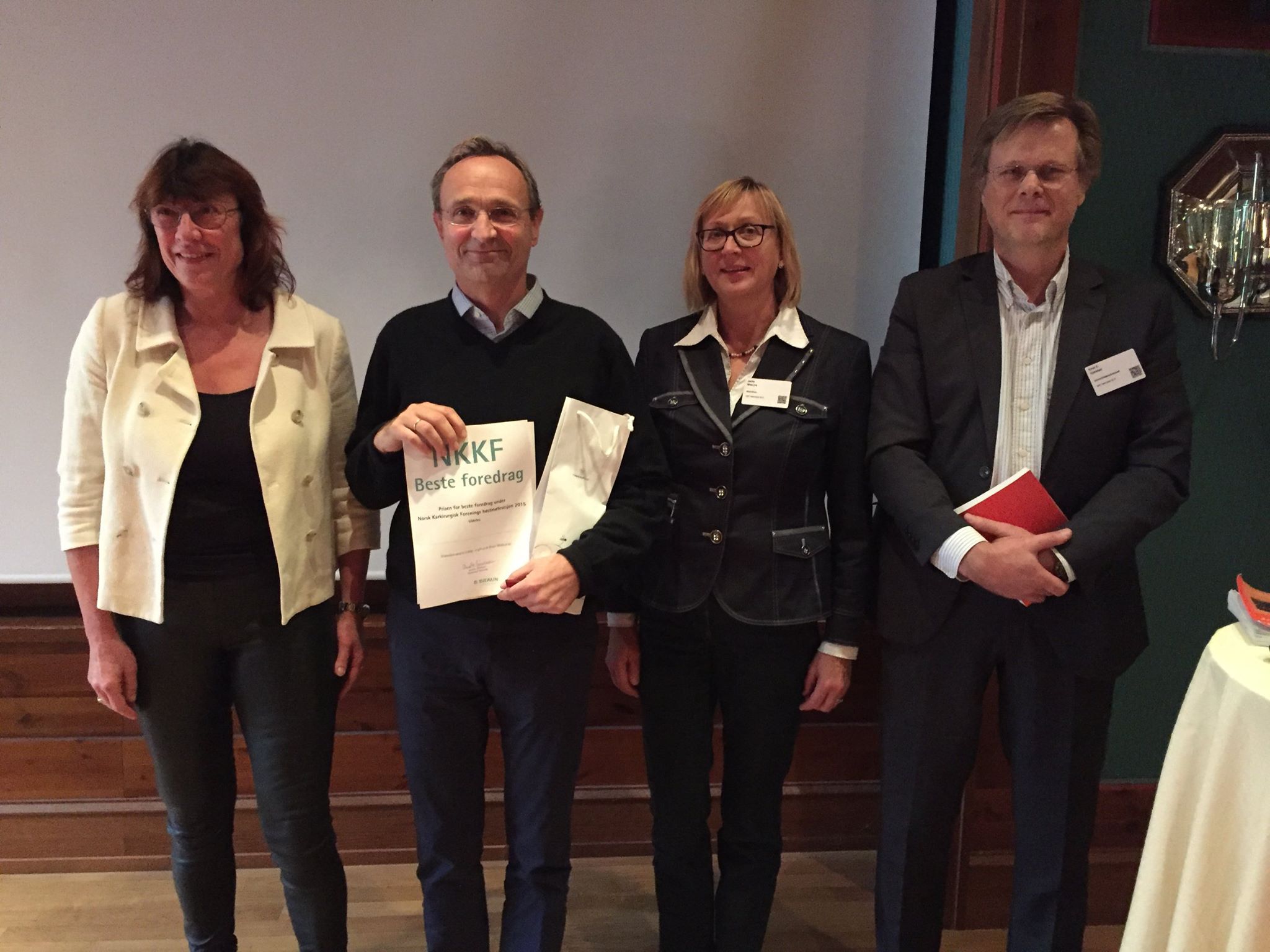 BBrauns pris for beste... - Norsk karkirurgisk forening | Facebook