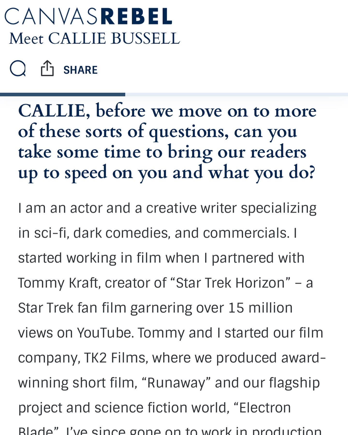 Callie Bussell
