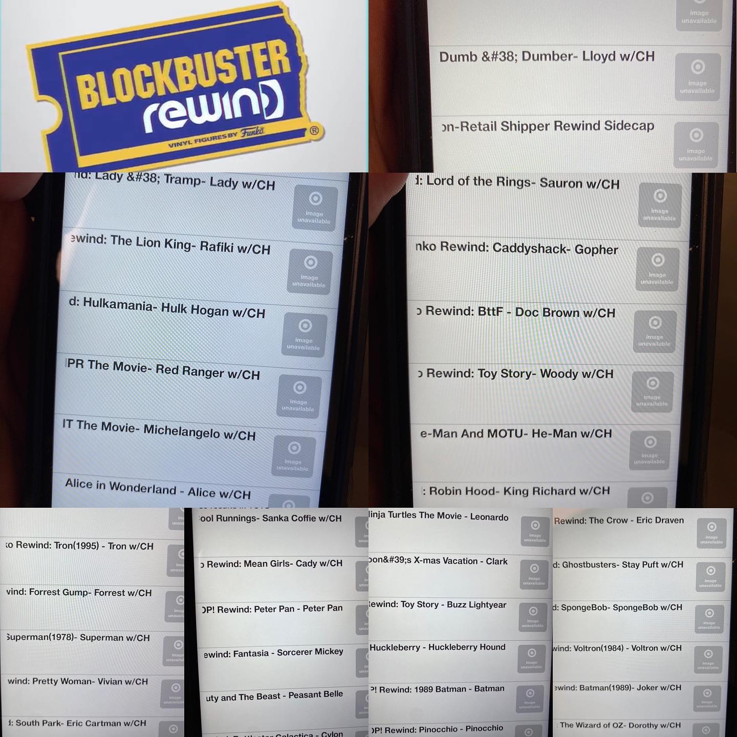Dis - Here’s a look at some Blockbuster Rewind figure lines! Some will ...