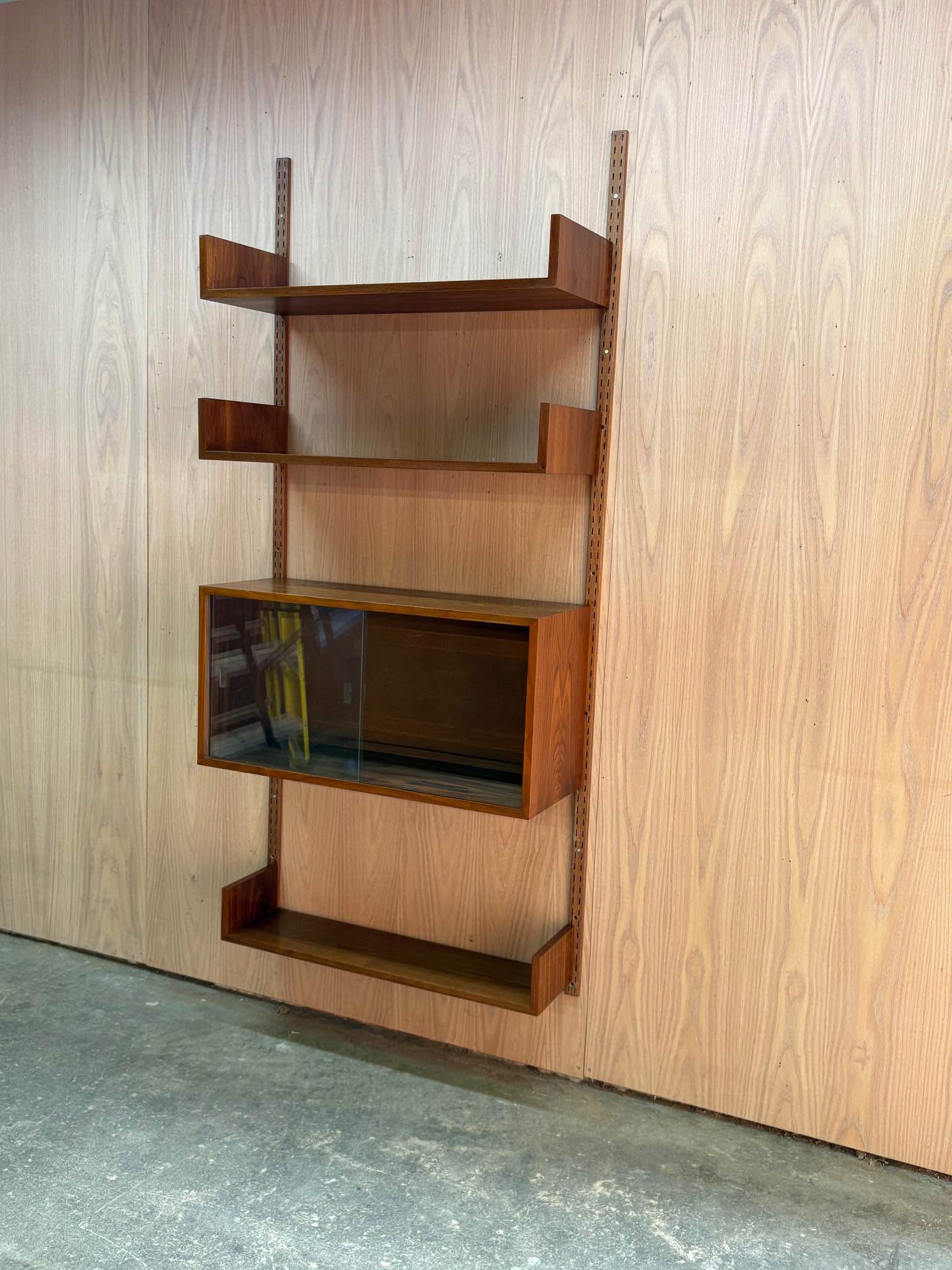 1960s Walnut Modular Bookcase made in Canada by REFF - Bookcases ...