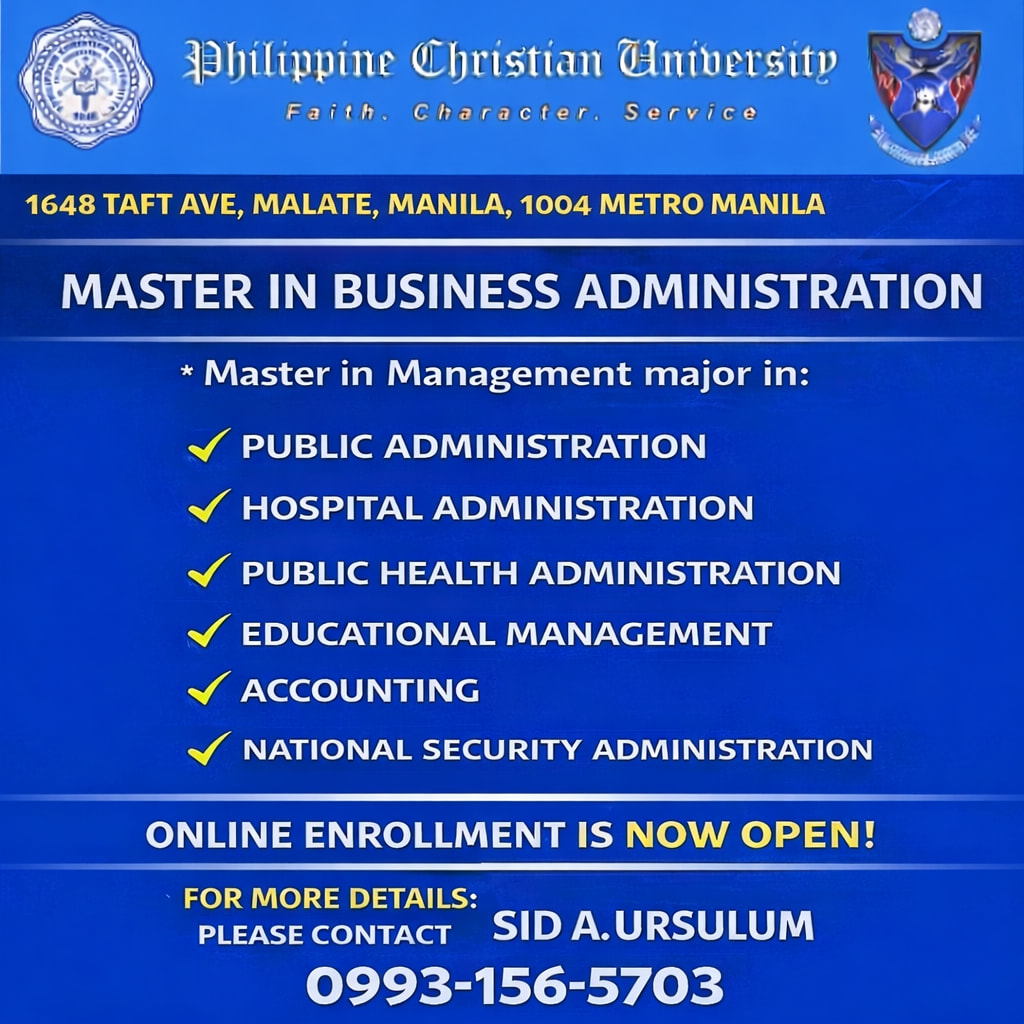 Pcu-Manila Master's Degree