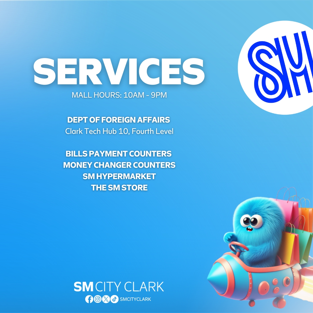 SM City Clark - Complete your day with us and...