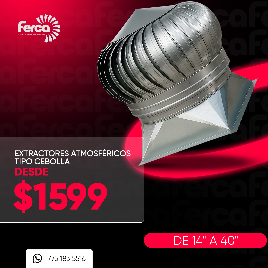 Ventiladores Industriales Ferca | Apan