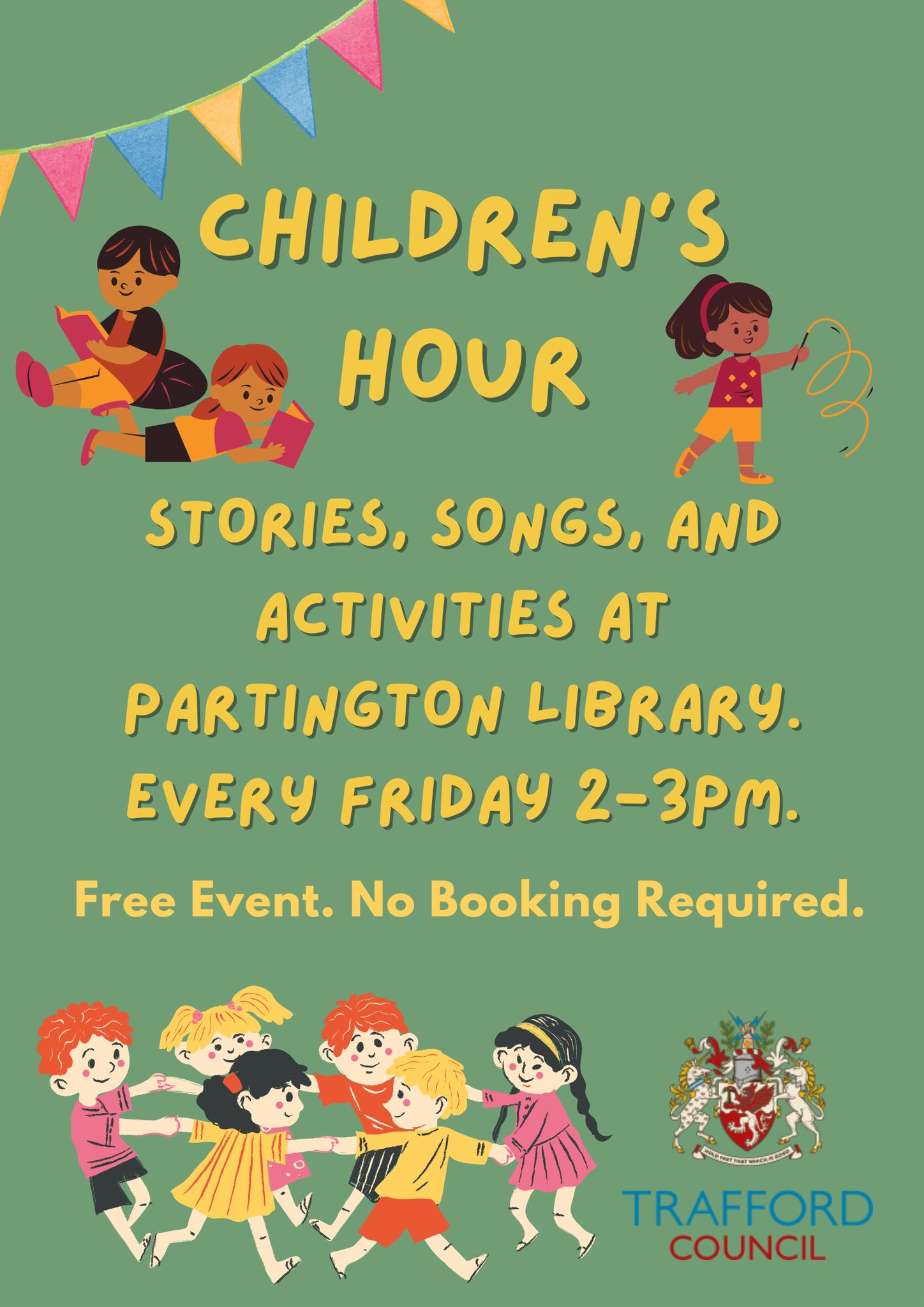 We are very happy to announce the... - Trafford Libraries