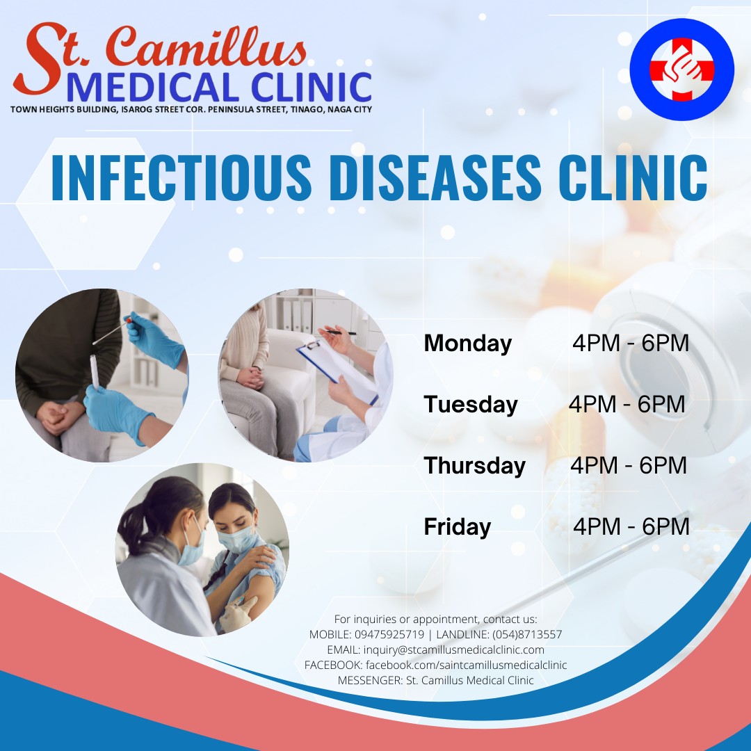 St. - 𝐂𝐨𝐦𝐩𝐫𝐞𝐡𝐞𝐧𝐬𝐢𝐯𝐞 𝐂𝐚𝐫𝐞 𝐟𝐨𝐫 𝐈𝐧𝐟𝐞𝐜𝐭𝐢𝐨𝐮𝐬 𝐃𝐢𝐬𝐞𝐚𝐬𝐞𝐬? Our Infectious ...