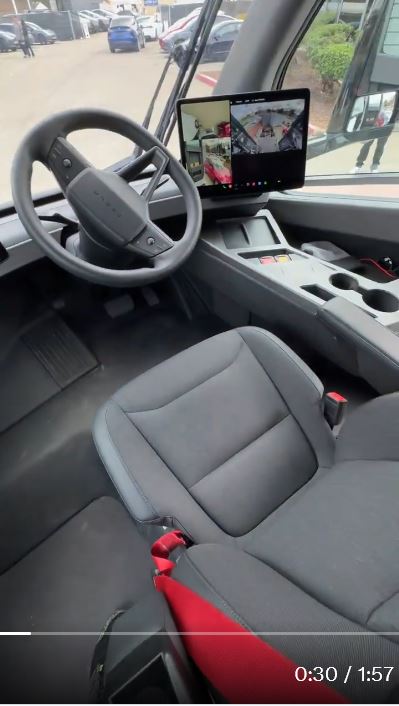 TorqueNews - This is the interior of Tesla Semi truck. | Facebook