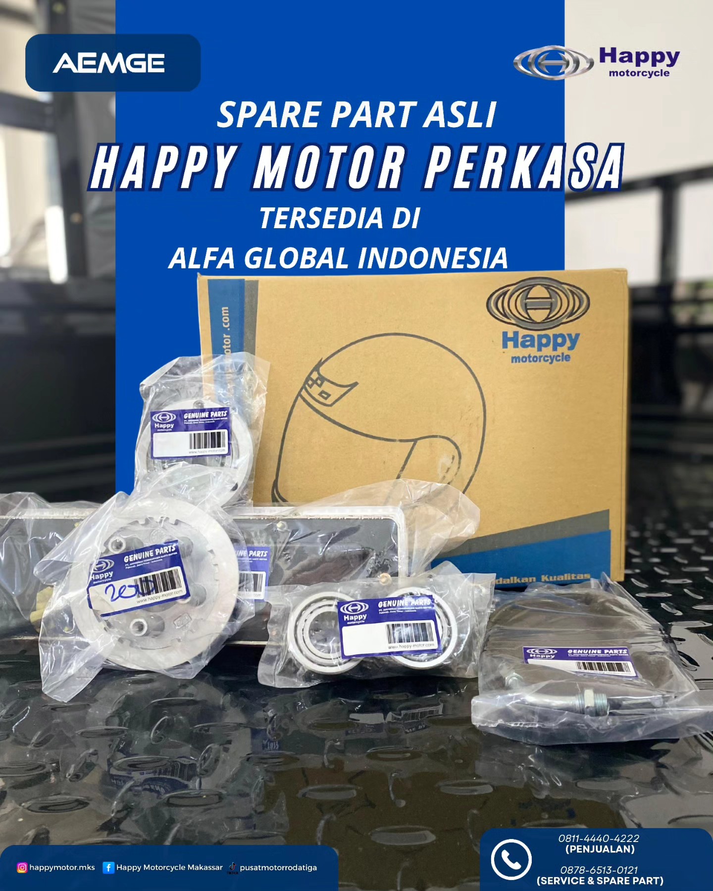 Happy - Butuh solusi biar motor roda tiga tetap kuat angkut barang tiap ...