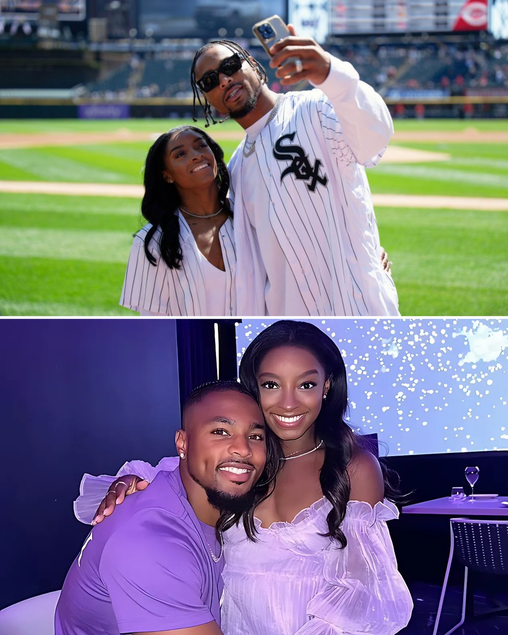 Hashtag40 - Simone Biles Stuns in New Jonathan Owens Gears While ...