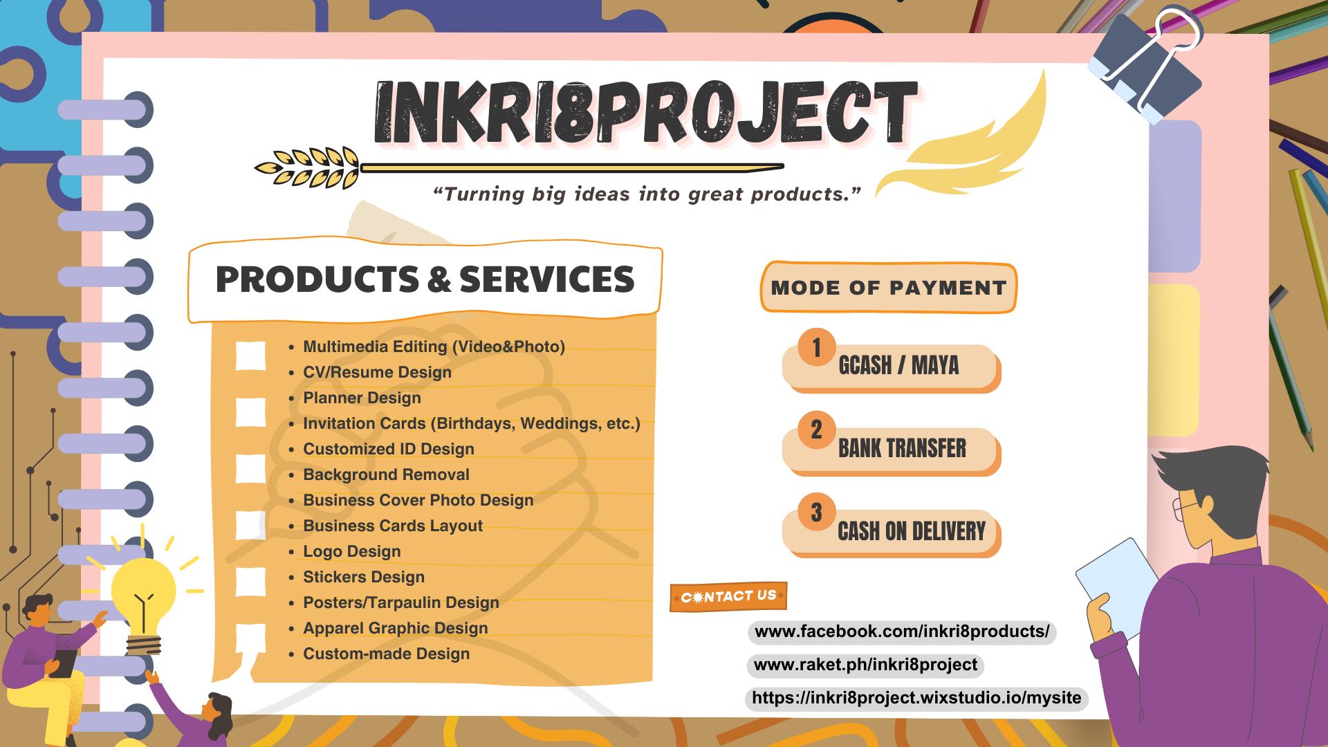 I N K R I 8 Project