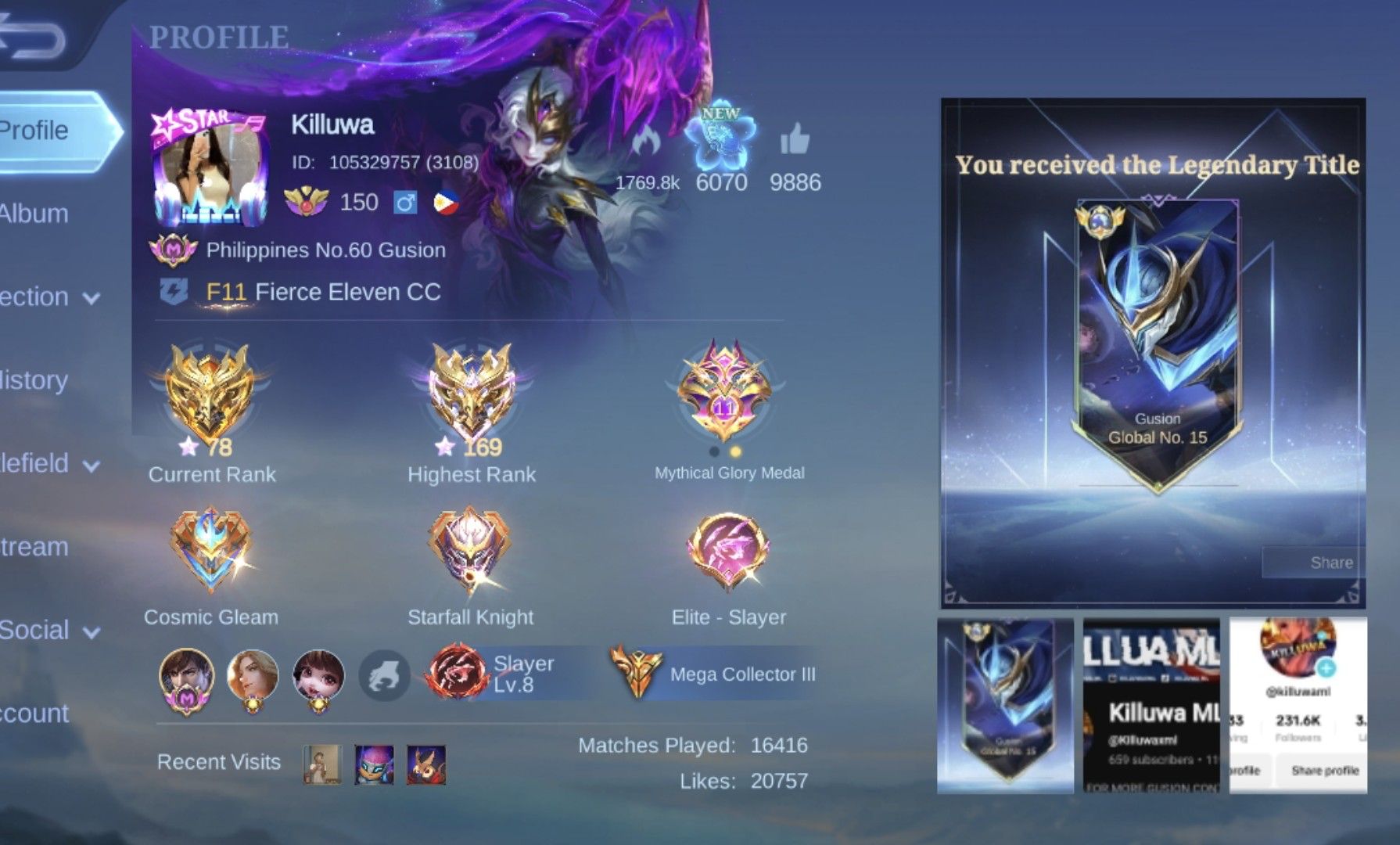 Killuwa - Yung huling mag heart react bigyan ko starlight 🥰 # ...