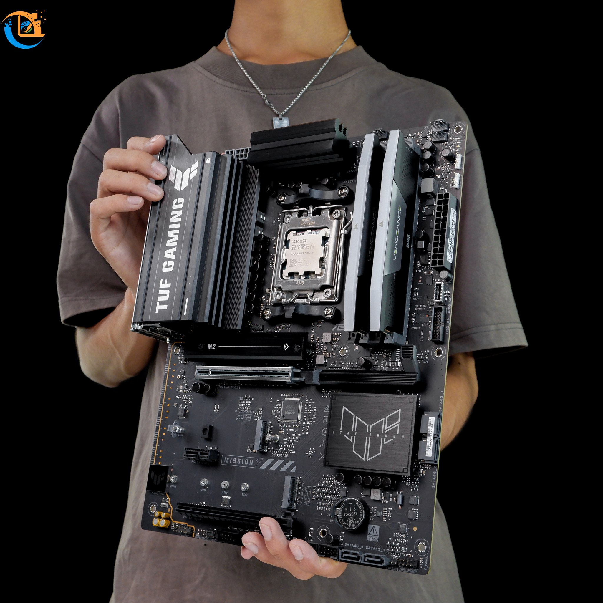 Computer - 👀 A sneak peek at the TUF B850 paired with the legendary ...