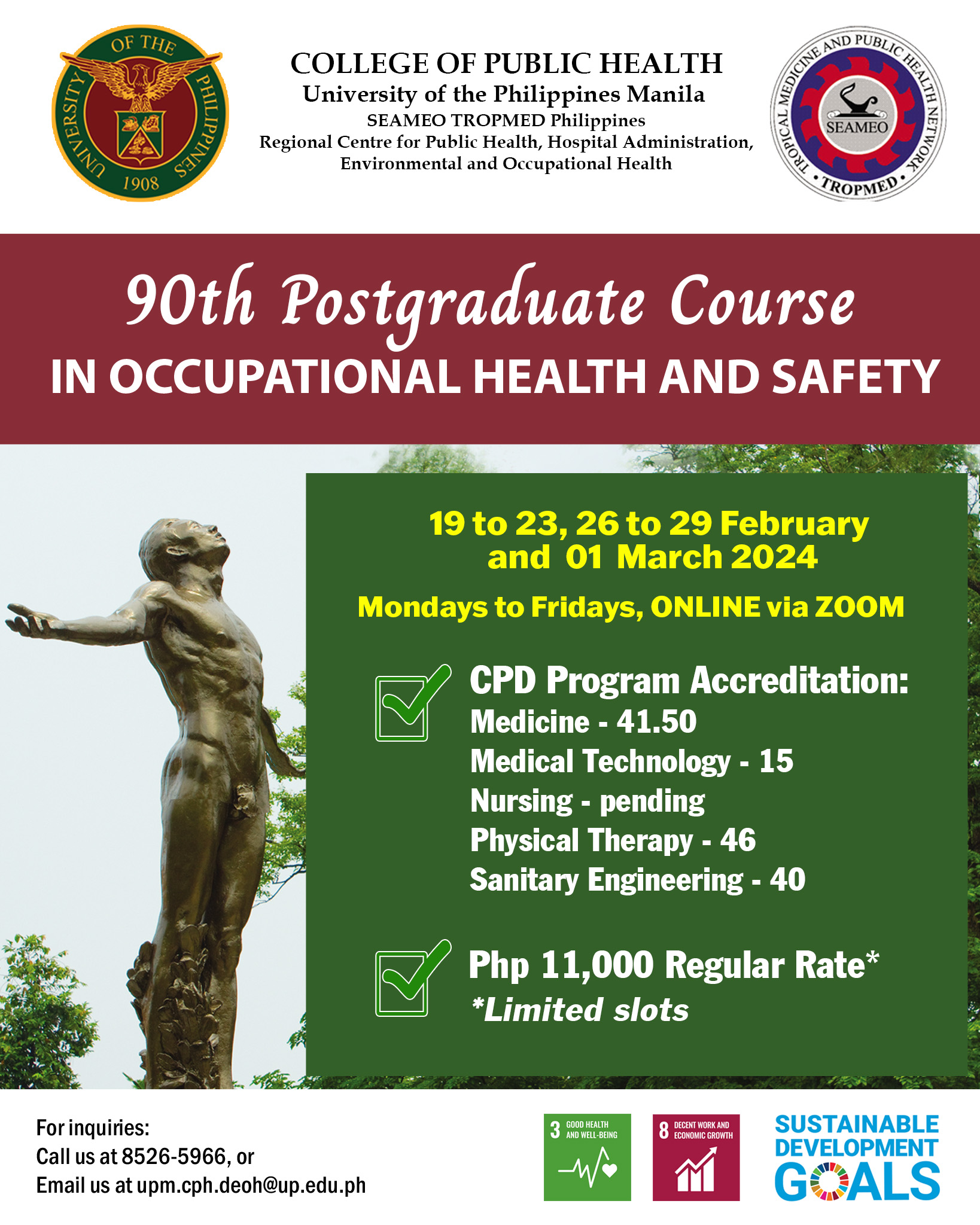 Last... - Department of Environmental and Occupational Health