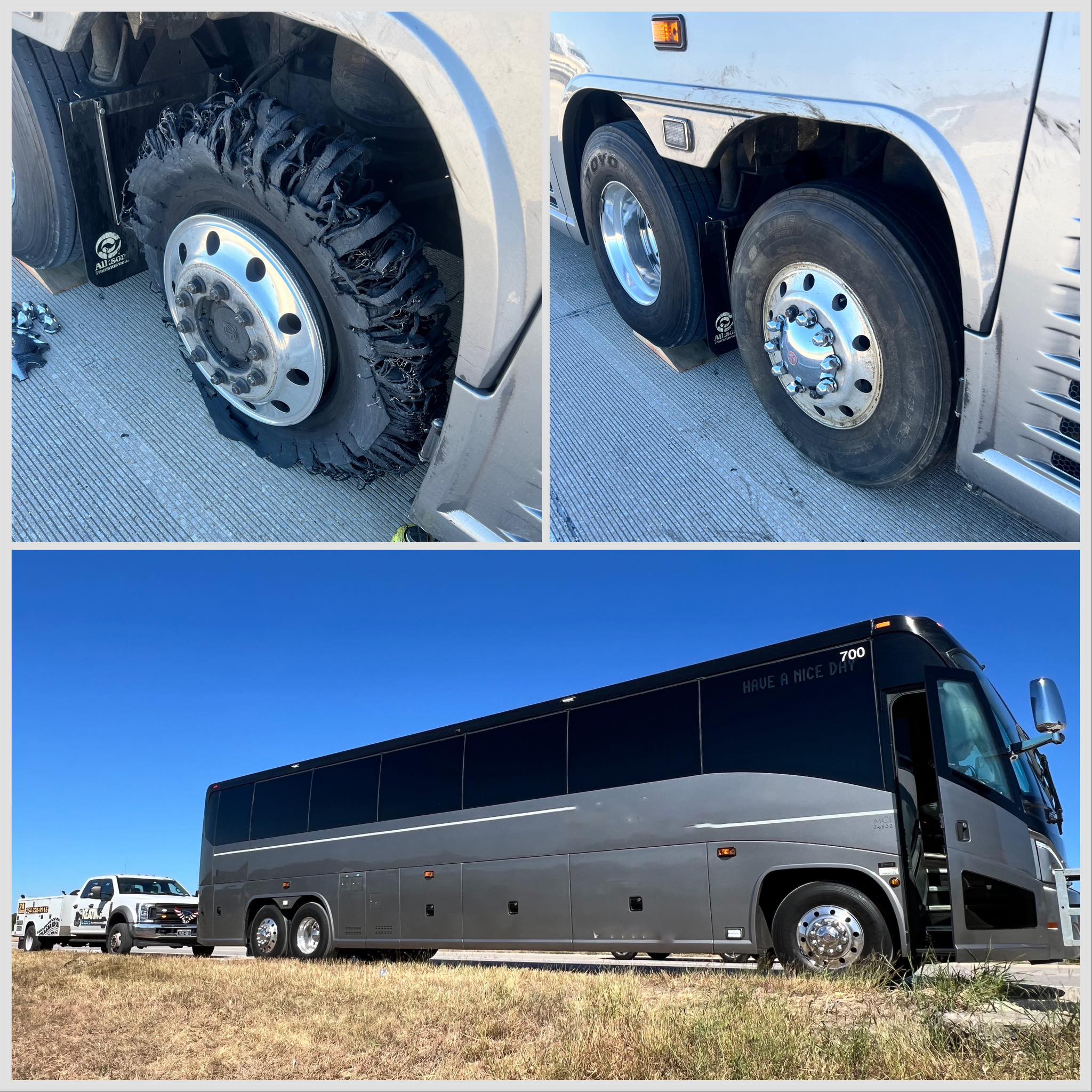 Keating - 🚌💥 Charter Bus Blowout – SH-130, Georgetown, TX 💥🚌 This ...