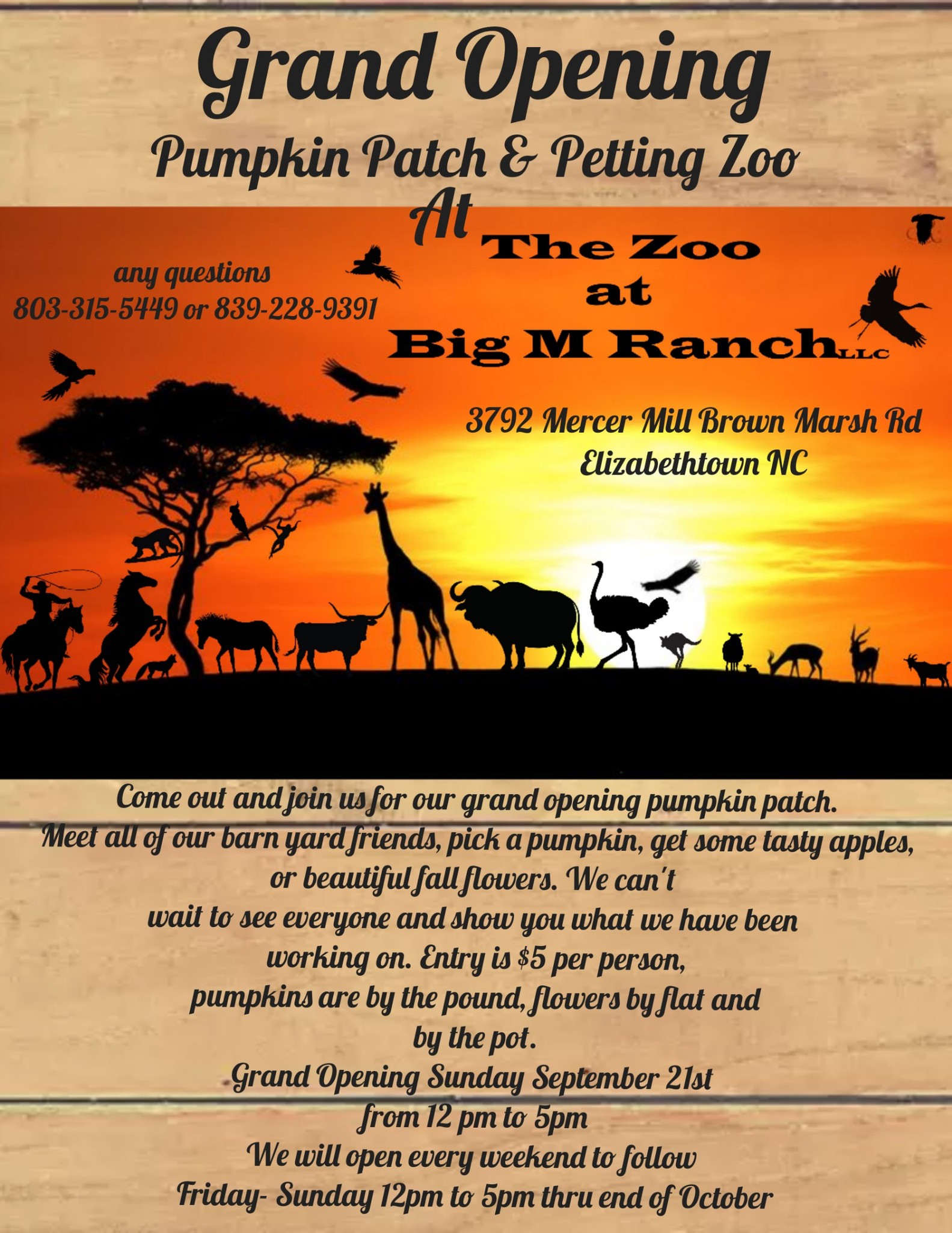 Big M Ranch | Elizabethtown NC