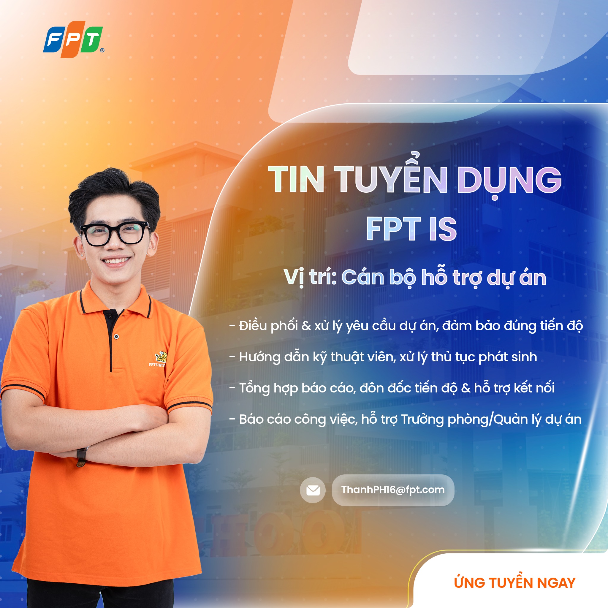 TIN TUYỂN DỤNG | FPT IS TUYỂN DỤNG... - FPT University Career | Facebook