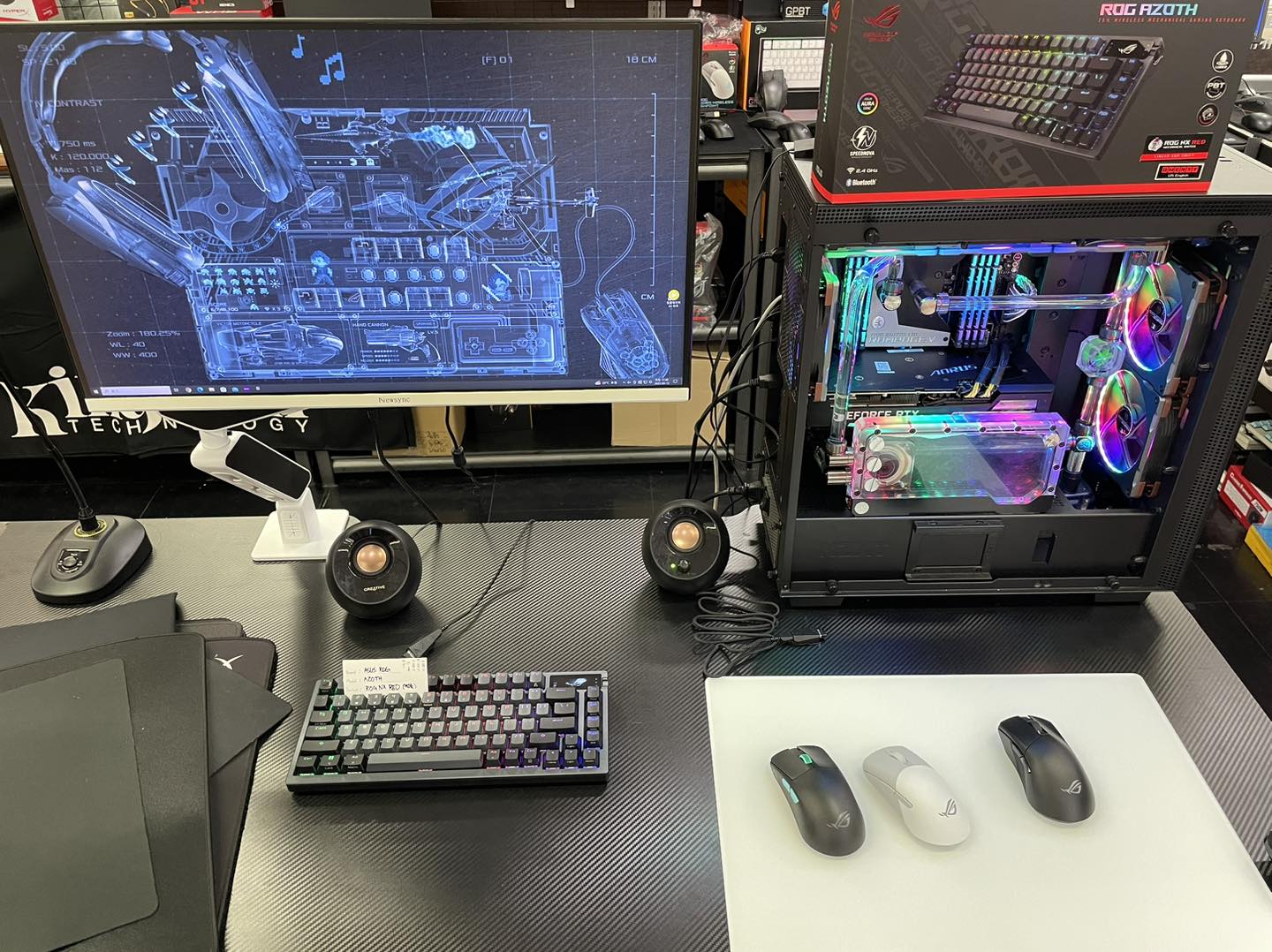 타건샵 - ASUS ROG, GLORIOUS 게이밍 기어 체험하러 오세요!! #ASUS #ROG... | Facebook