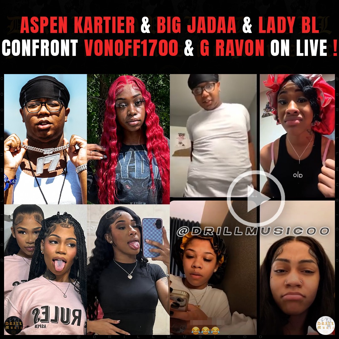 DRILL - #AspenKartier & #BigJadaa & #LadyBL get into a heated ...