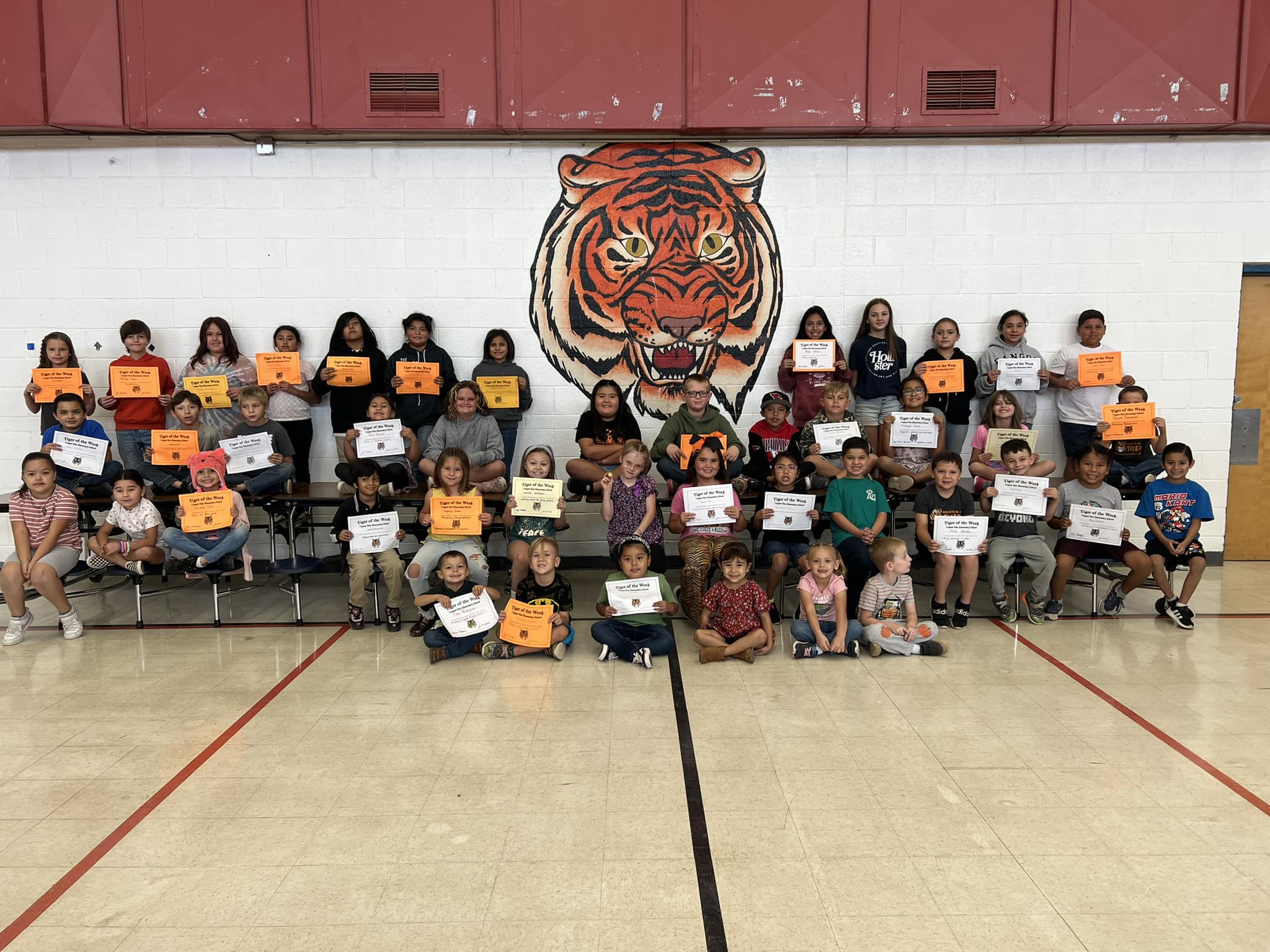 Congratulations to the Tigers of... - Copper Rim Elementary