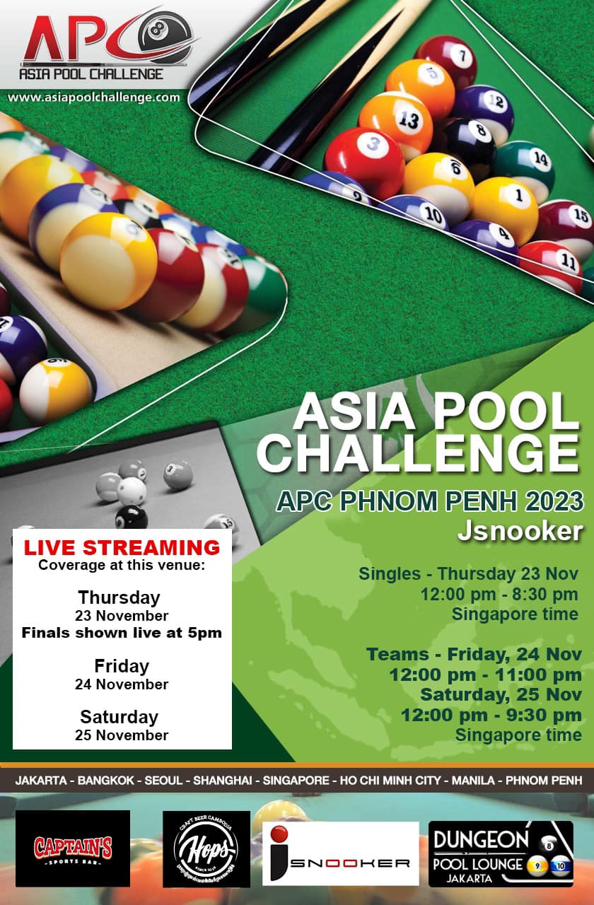 🎱 APC WEEK! 🎱 The Singapore Stingers... - Singapore Stingers