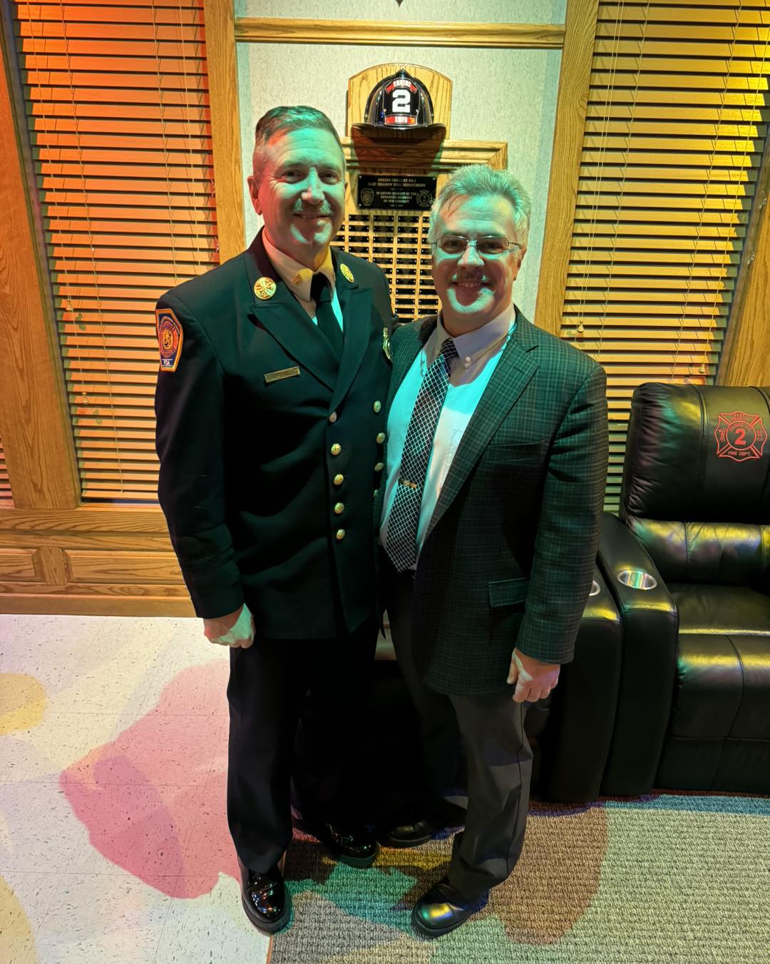 Congratulations to Chief... - North Merrick Fire Department