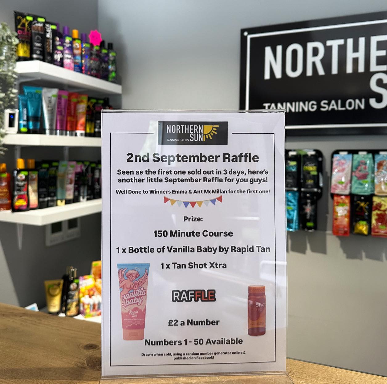 Northern Sun - 🚨 NOW SOLD OUT 🚨 September Raffle (2nd... | Facebook