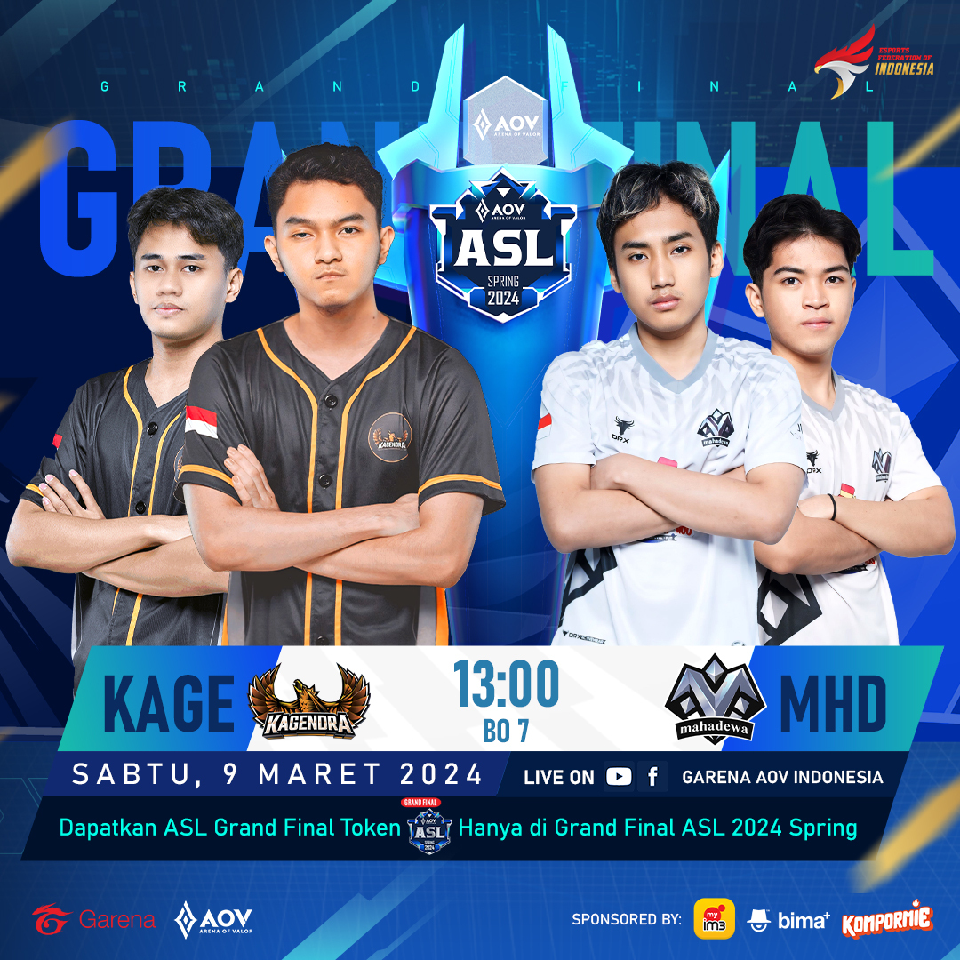 Grand Final ASL 2024 Spring!... - Garena AOV Indonesia