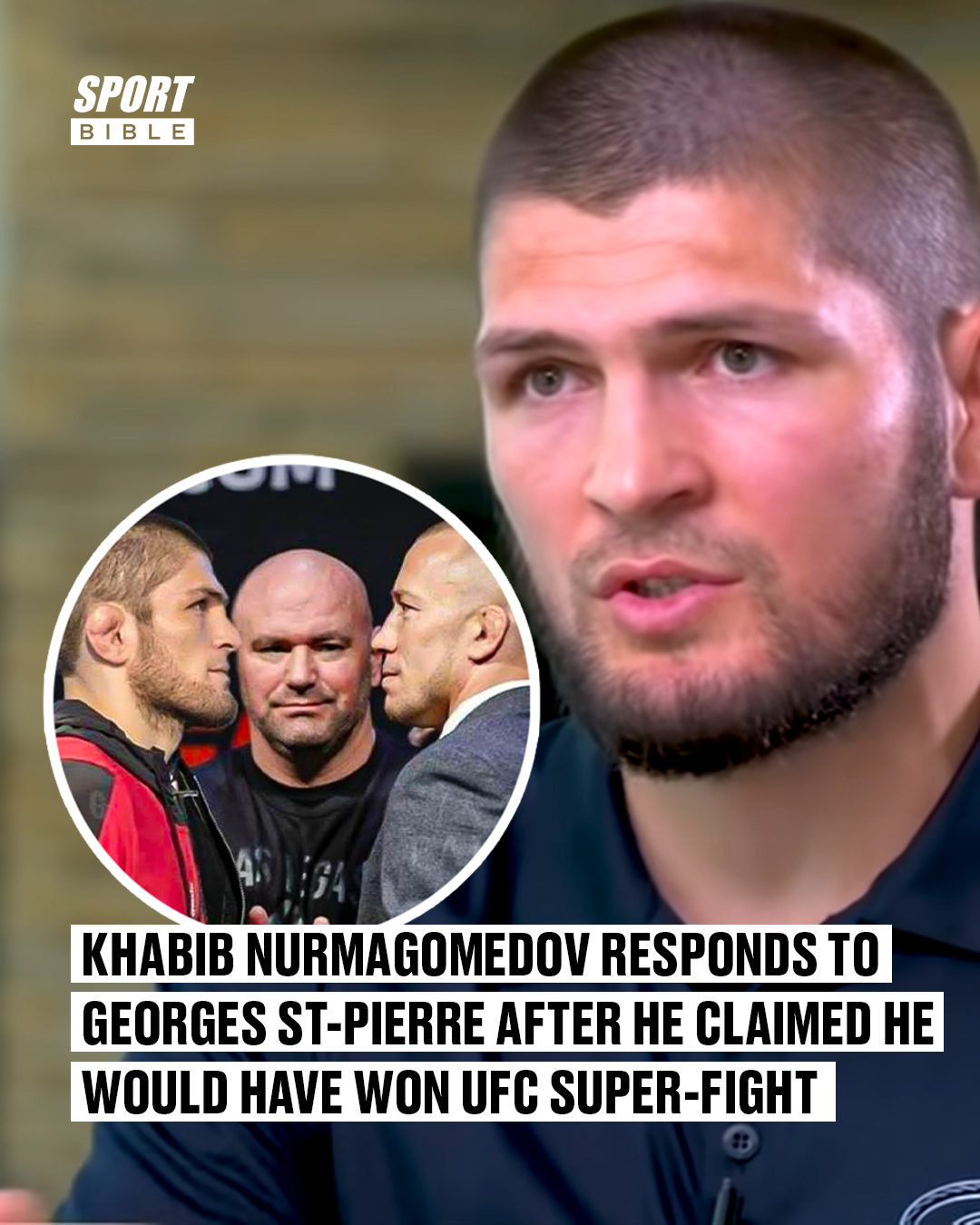 SPORTbible - 🗣️ Georges St-Pierre: 
