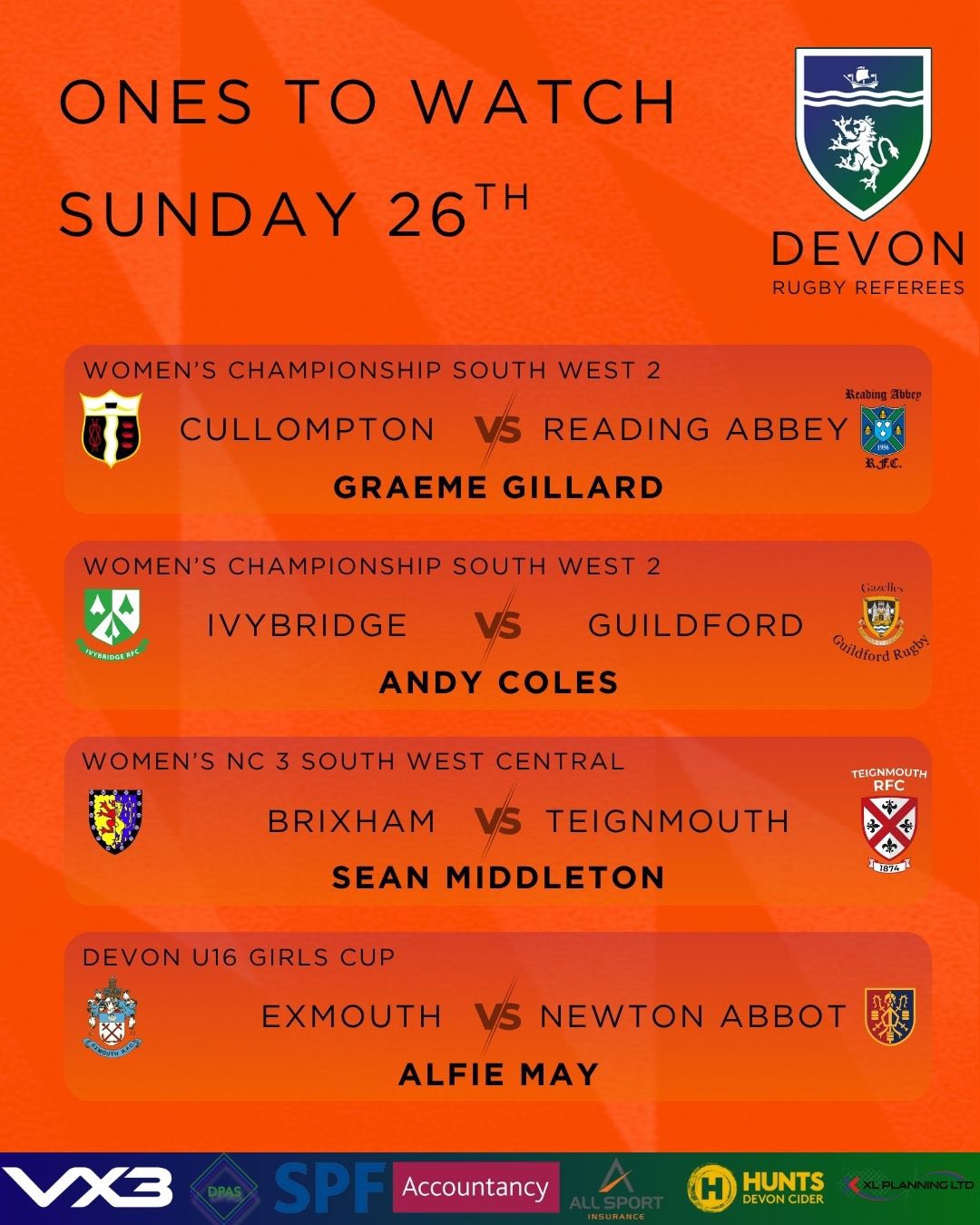 Devon Rugby Referees Society