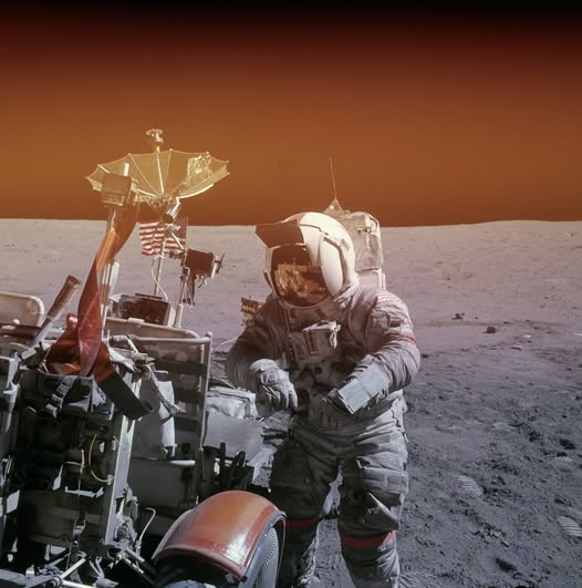 Remembering Apollo 16 mission with John Young and Charlie Duke
