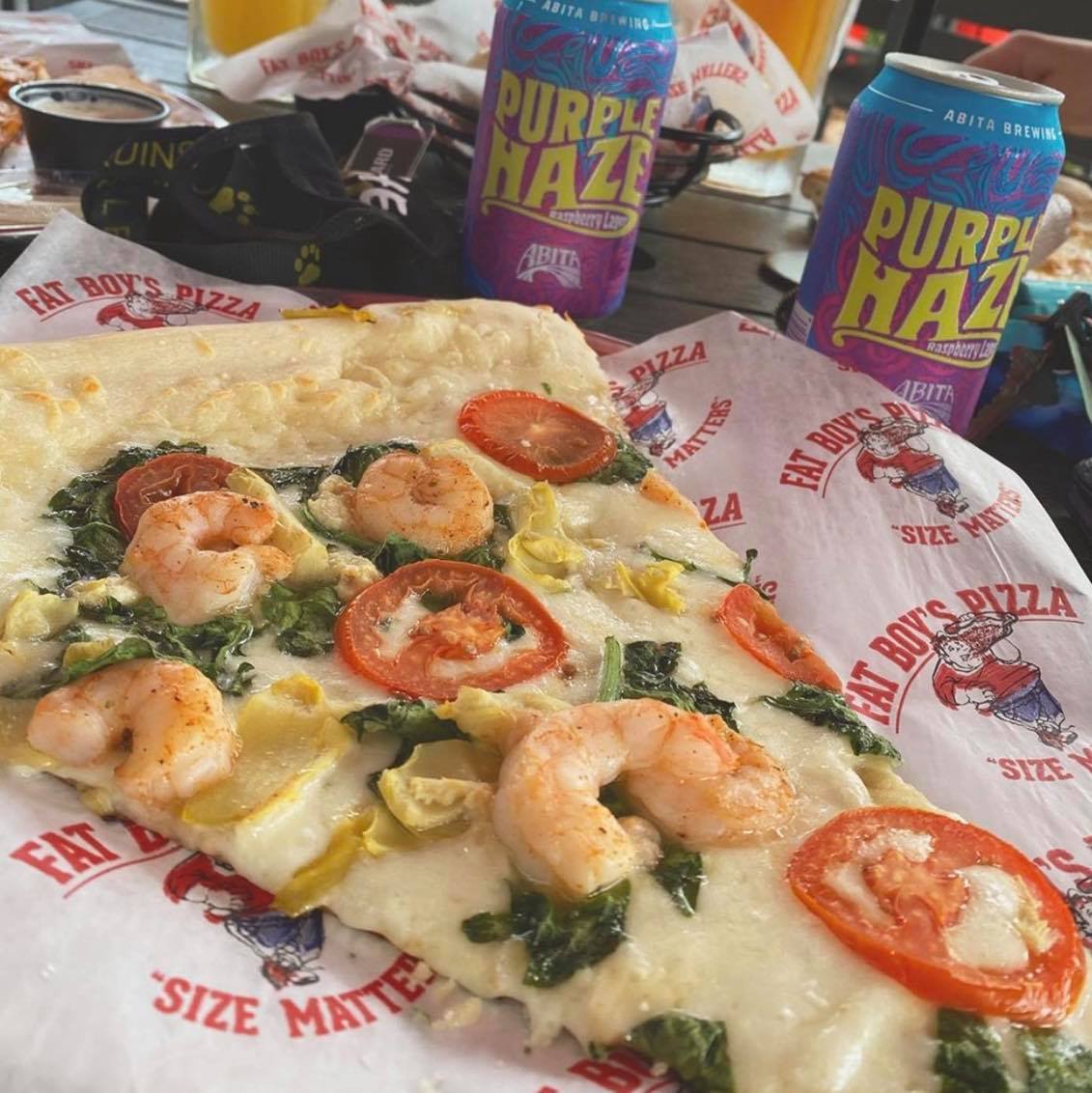 Fat Boy's Pizza - The Skinny Boy is waiting! Garlic oil,... | Facebook