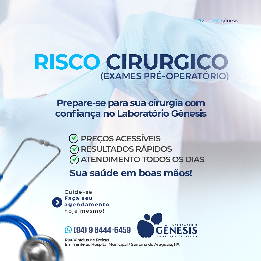 Laboratório Gênesis | Santana do Araguaia PA
