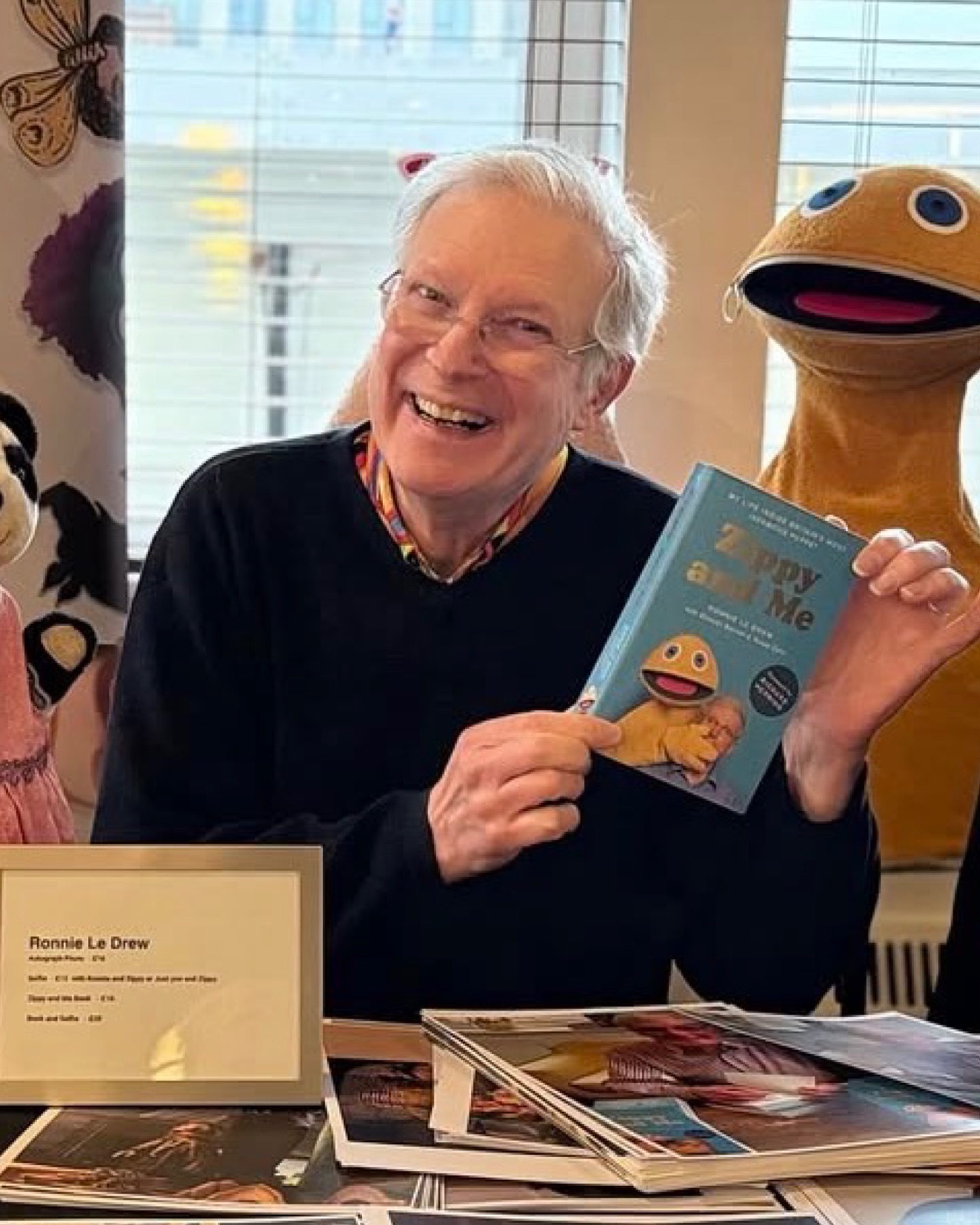 Ronnie Le Drew Puppeteer Career News